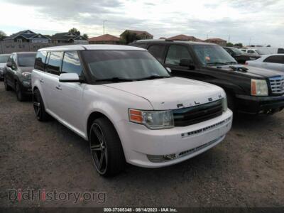 2011 Ford FLEX SEL, белый — VIN 2FMGK5CCXBBD11069, IAAI