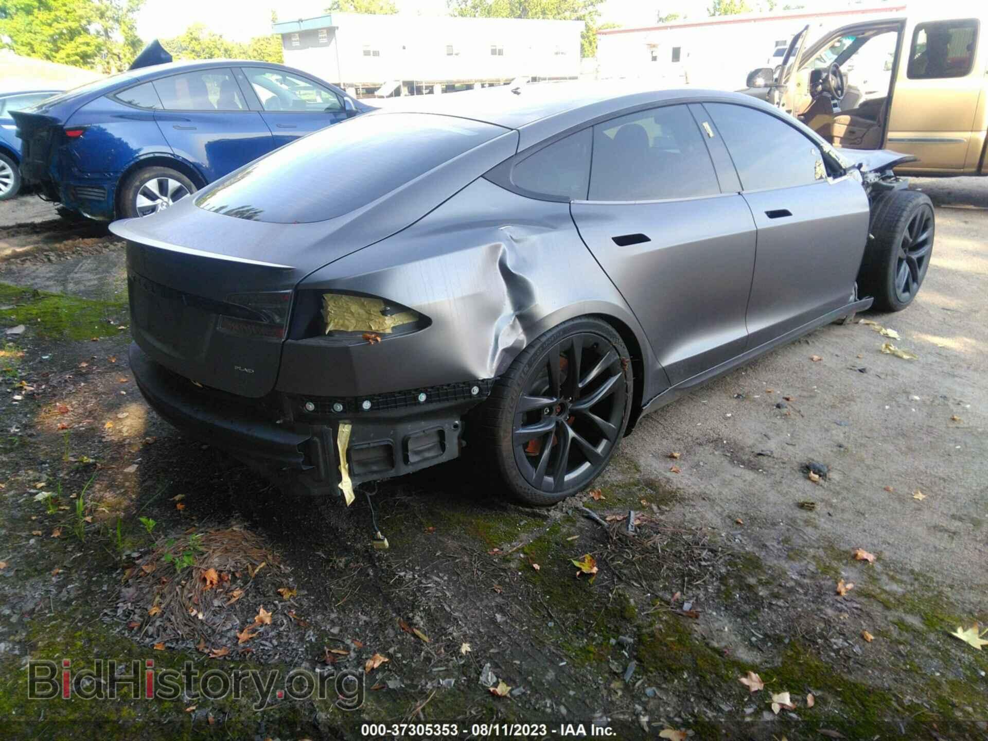 2021 TESLA MODEL S - VIN: 5YJSA1E67MF431435 - Фото 4