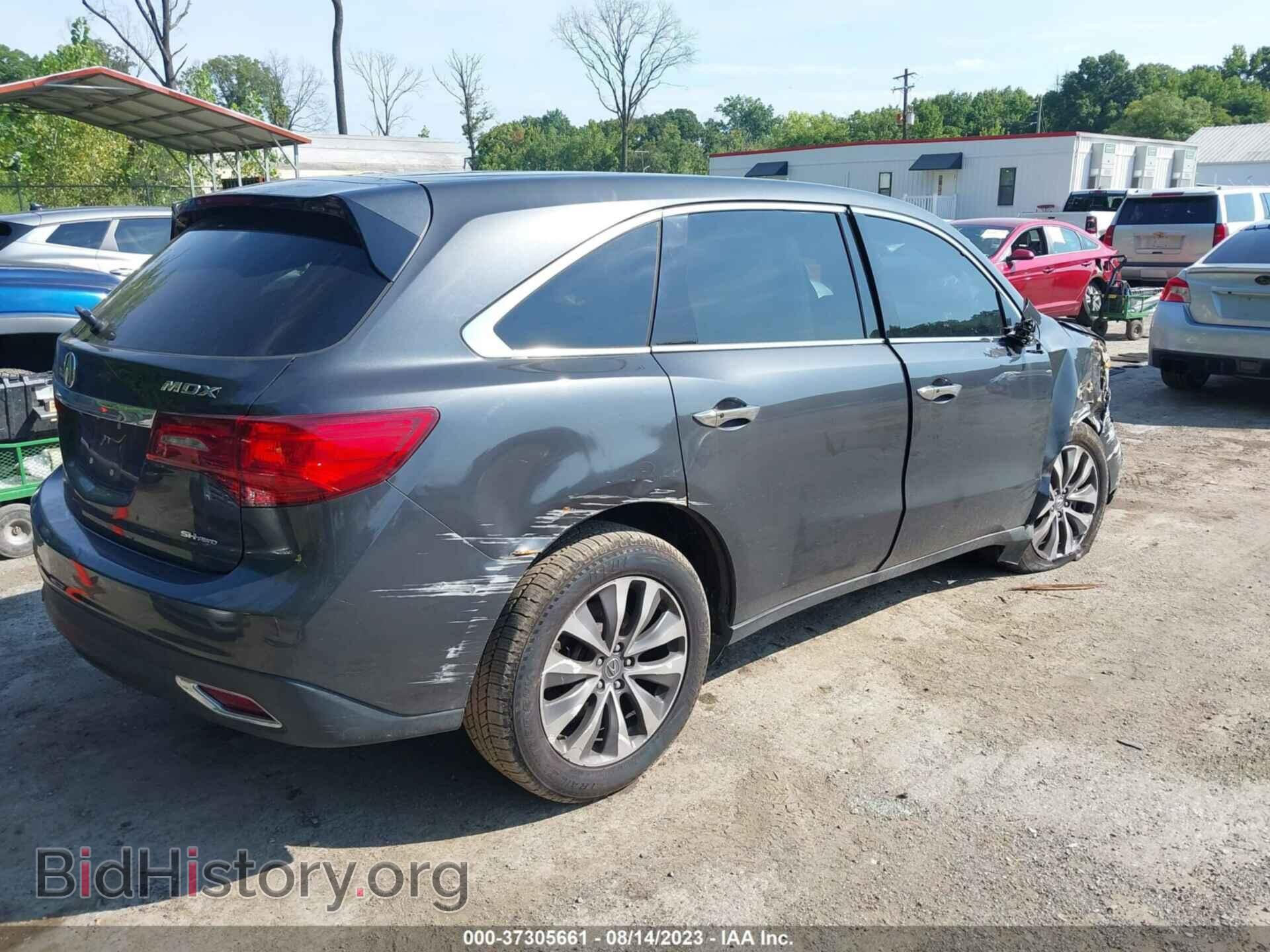 2014 ACURA MDX - VIN: 5FRYD4H49EB013200 - Фото 4