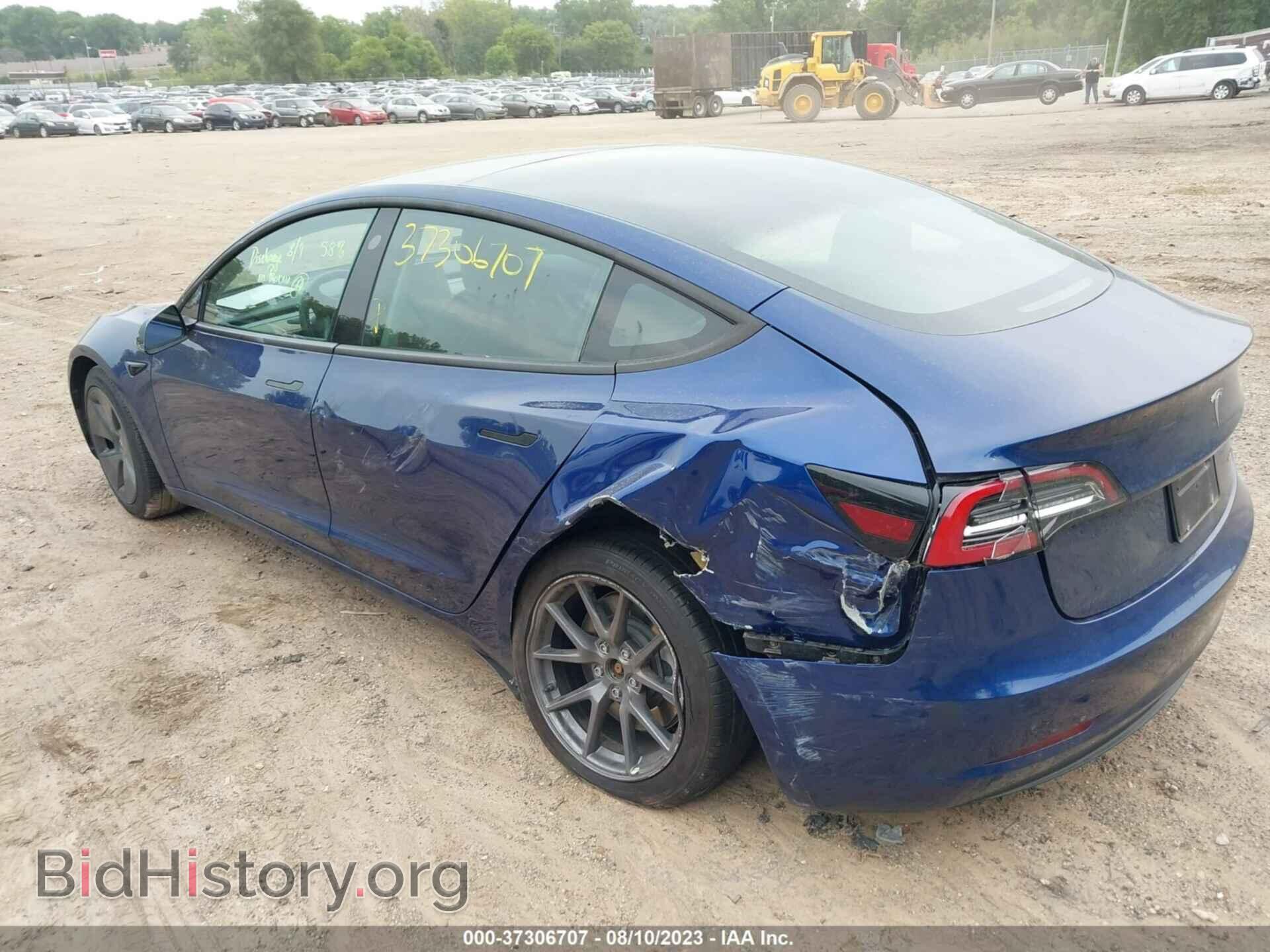 2021 TESLA MODEL 3 - VIN: 5YJ3E1EB5MF919143 - Фото 3