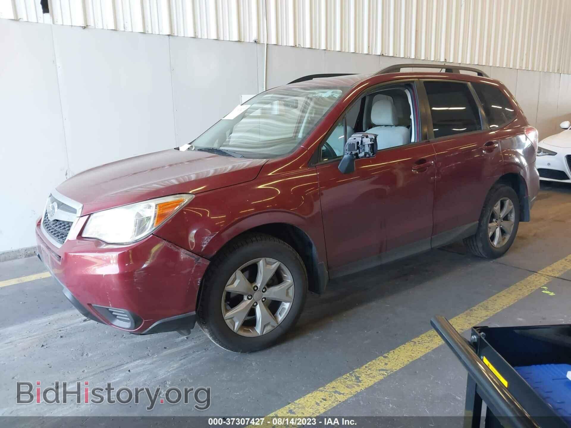 2014 SUBARU FORESTER - VIN: JF2SJAEC8EH436183 - Фото 2