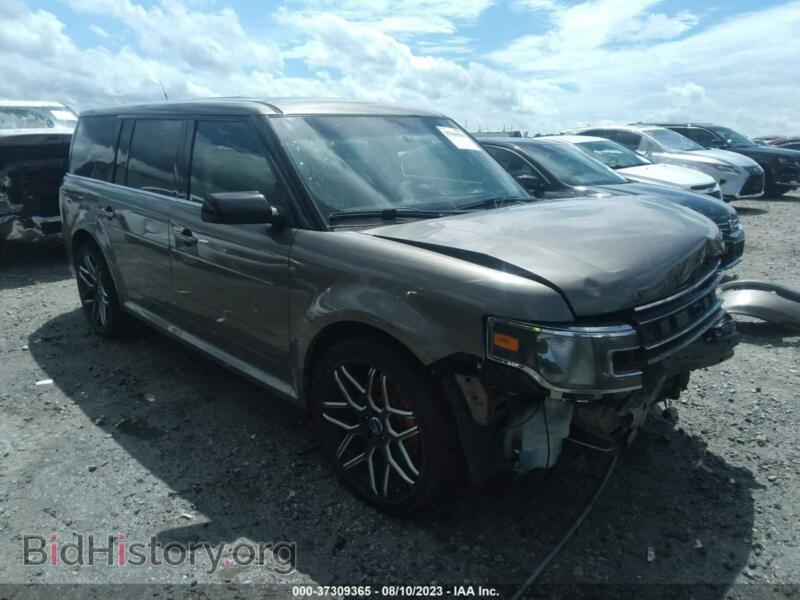 2013 Ford FLEX SEL (VIN 2FMGK5C81DBD14196) — фото 1 из 17, IAAI, повреждение: передняя часть