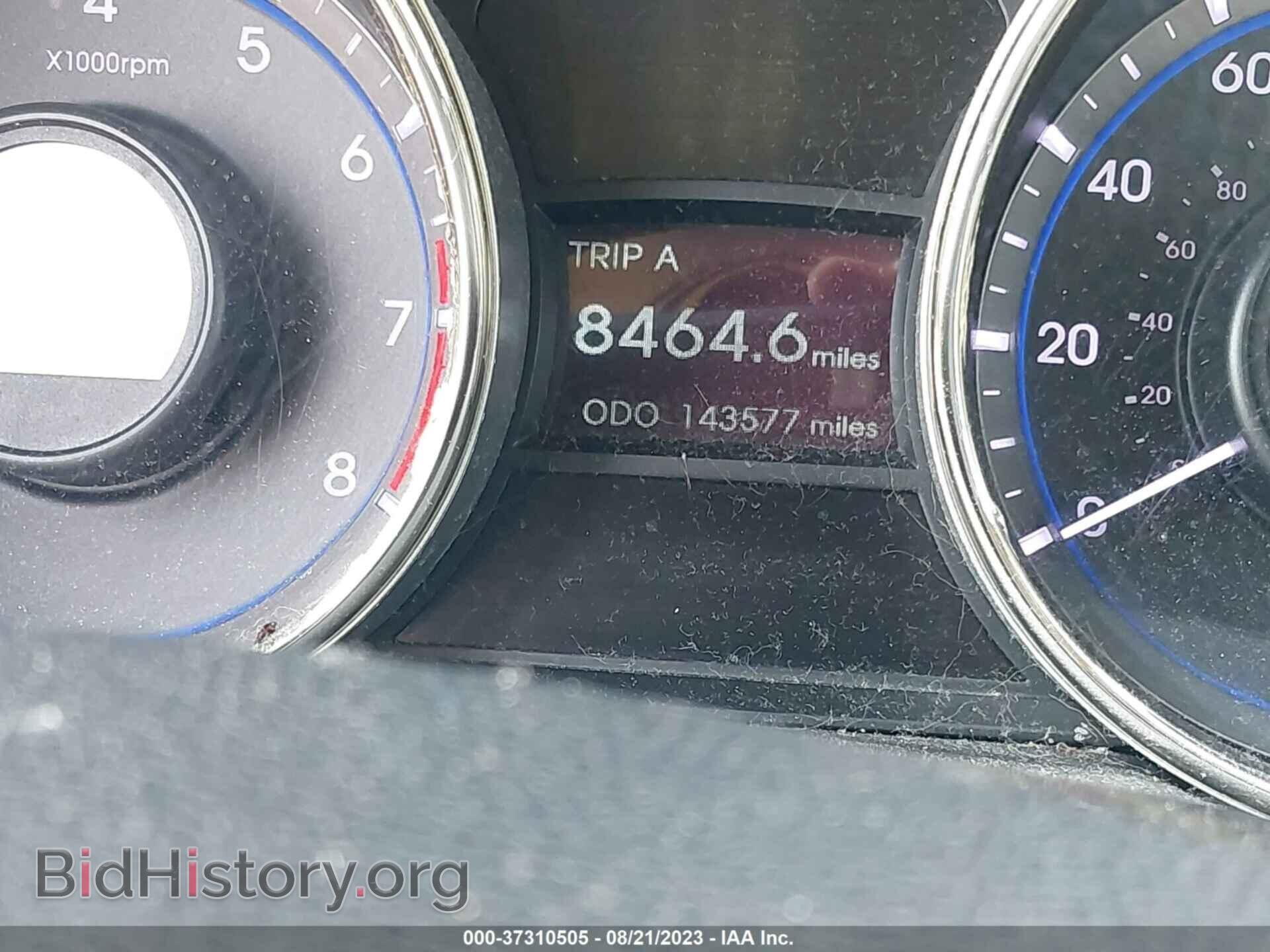 2013 HYUNDAI SONATA - VIN: 5NPEC4AC1DH605747 - Фото 7