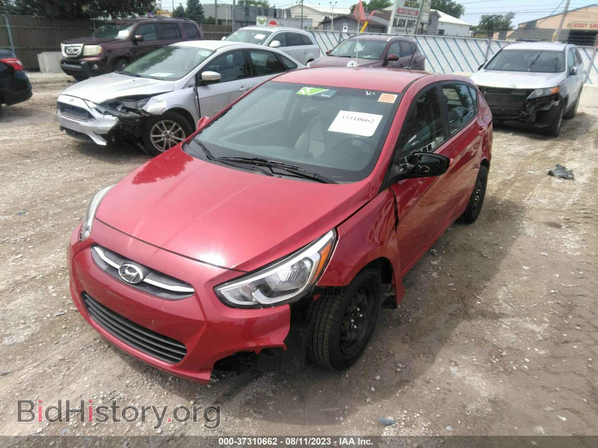 2016 HYUNDAI ACCENT - VIN: KMHCT5AE3GU256126 - Фото 2