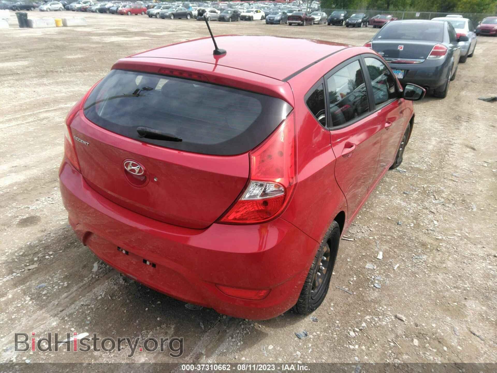 2016 HYUNDAI ACCENT - VIN: KMHCT5AE3GU256126 - Фото 4