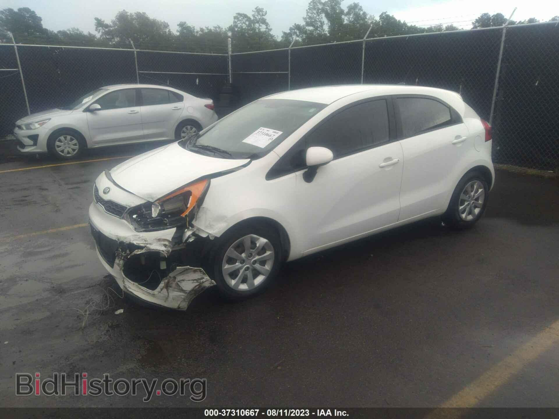 2014 KIA RIO - VIN: KNADN5A3XE6353145 - Фото 2