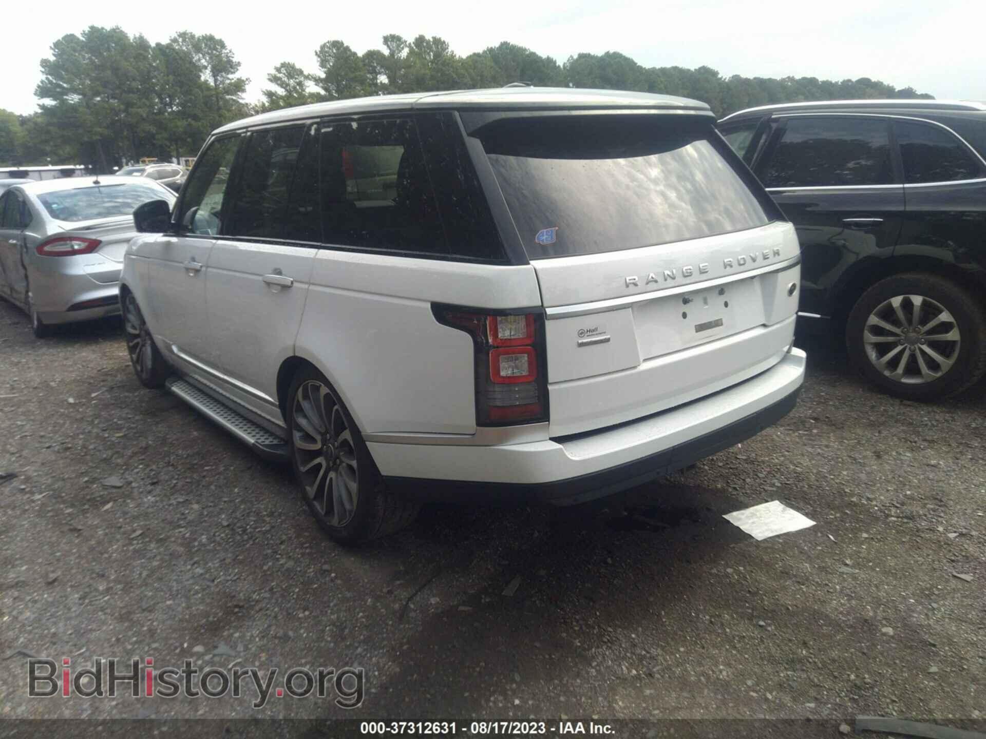 2015 LAND ROVER RANGE ROVER - VIN: SALGV2TF8FA209400 - Фото 3
