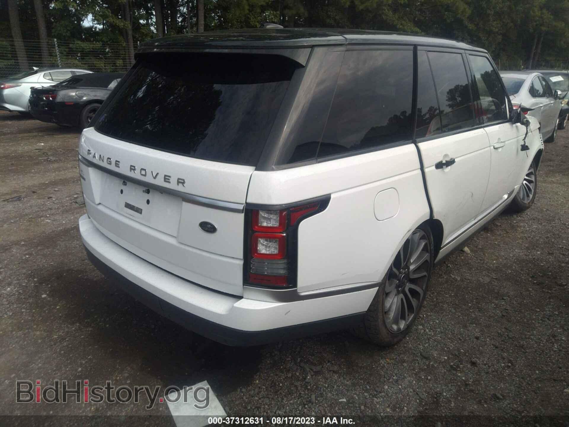 2015 LAND ROVER RANGE ROVER - VIN: SALGV2TF8FA209400 - Фото 4