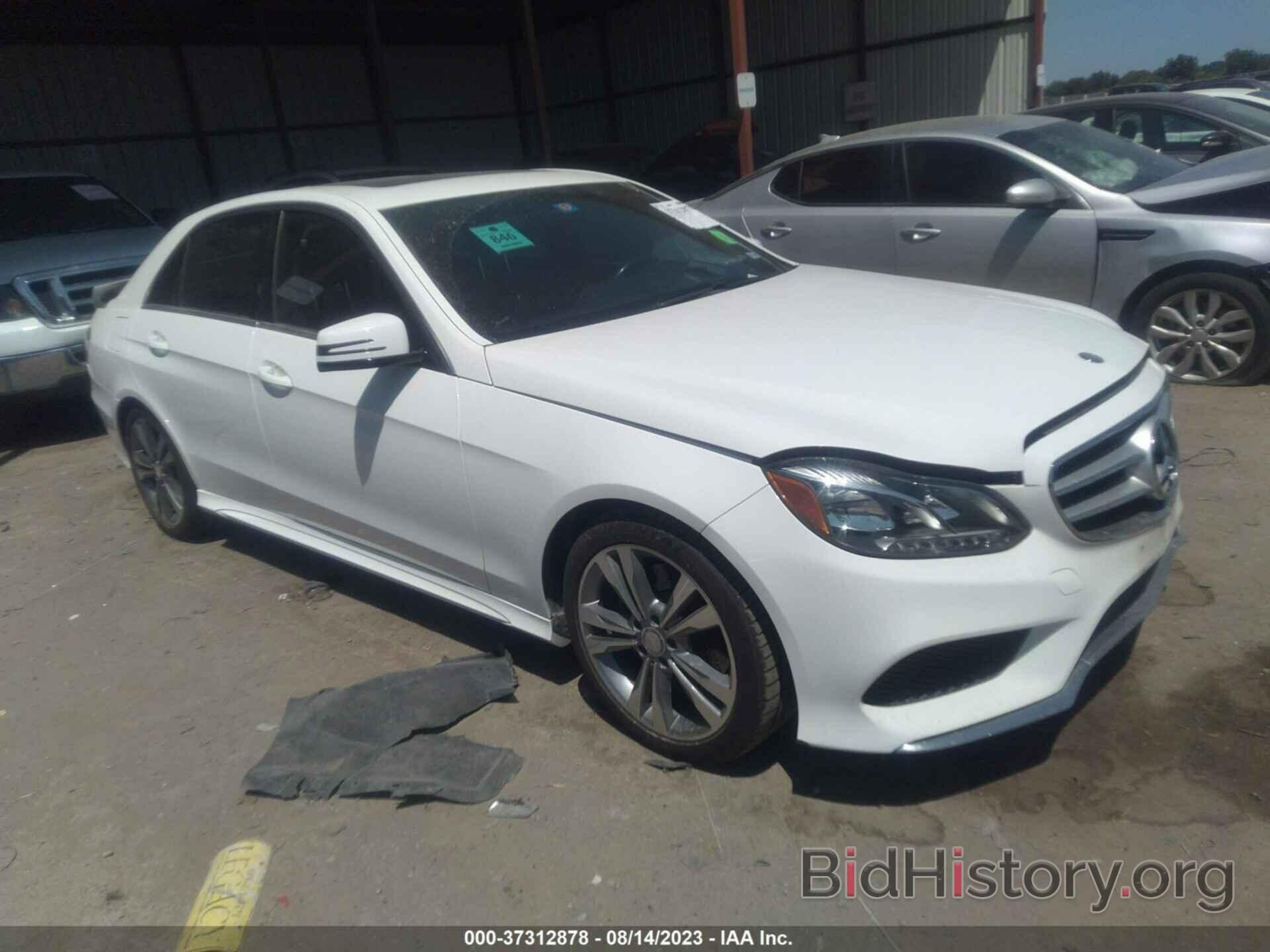 Photo WDDHF5KB6FB103407 - MERCEDES-BENZ E-CLASS 2015