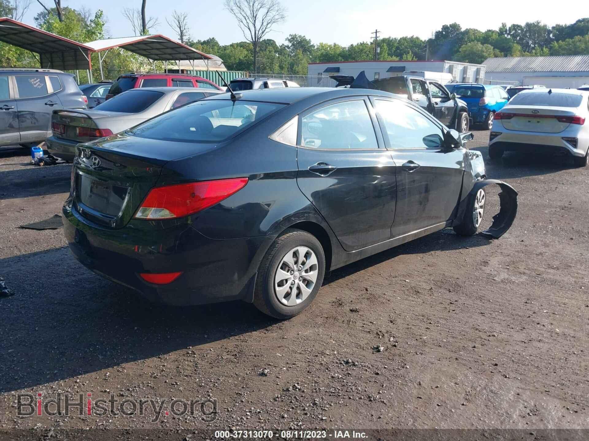 2016 HYUNDAI ACCENT - VIN: KMHCT4AE3GU112652 - Фото 4