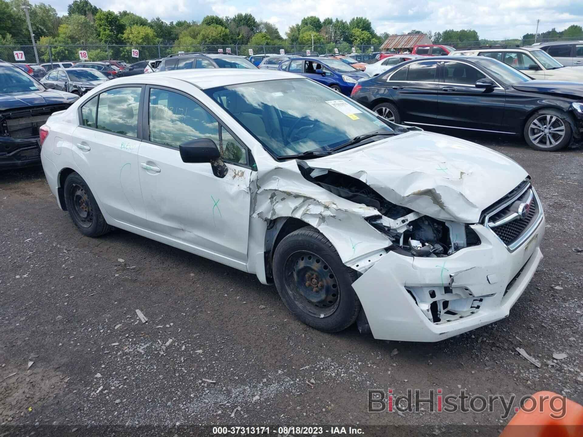 Photo JF1GJAA66GG015968 - SUBARU IMPREZA SEDAN 2016