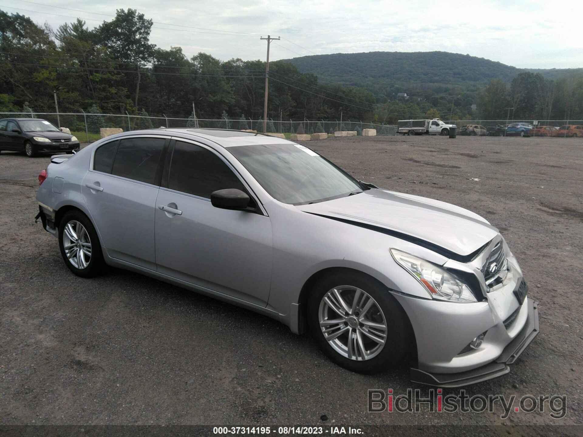 Photo JN1CV6AR2DM762925 - INFINITI G37 SEDAN 2013