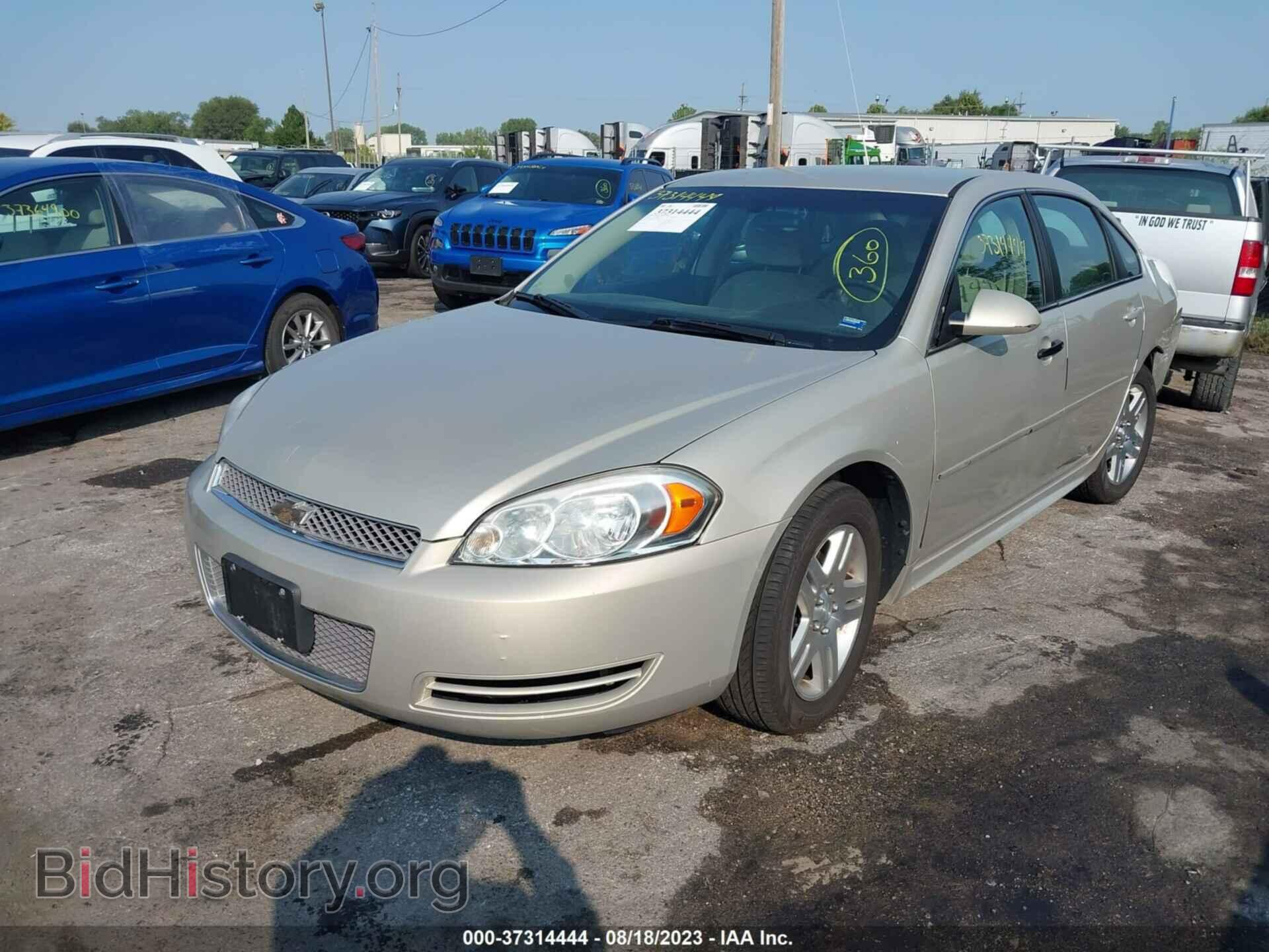2012 CHEVROLET IMPALA - VIN: 2G1WG5E37C1238046 - Фото 2