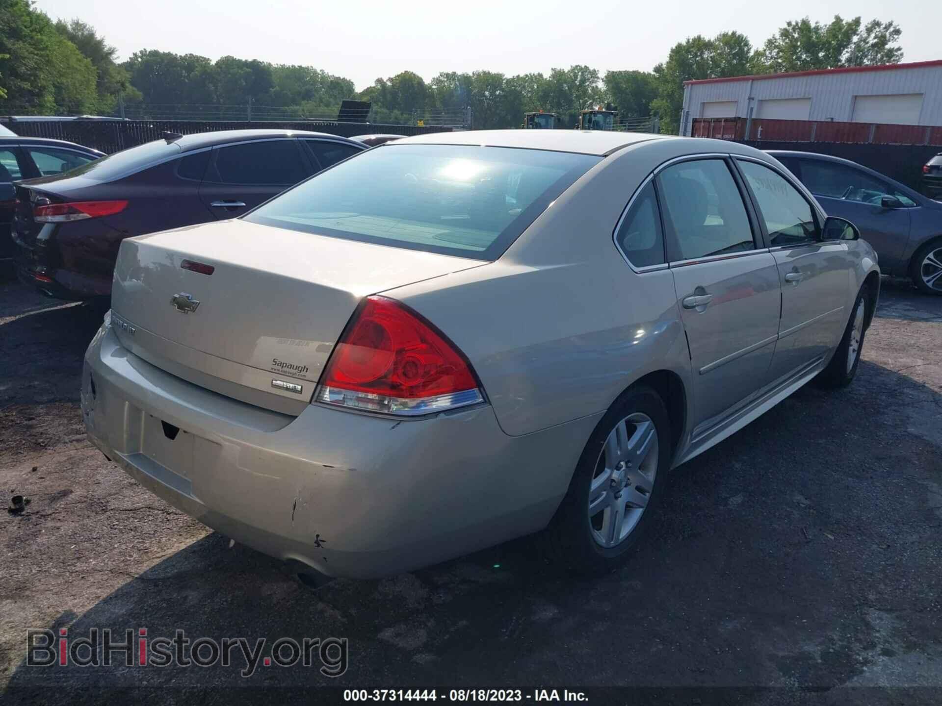 2012 CHEVROLET IMPALA - VIN: 2G1WG5E37C1238046 - Фото 4