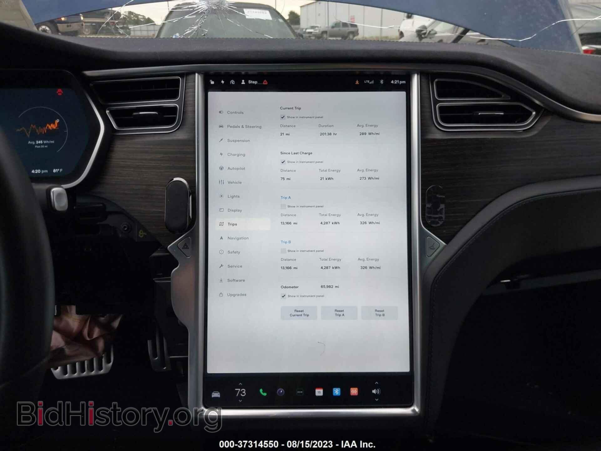 2016 TESLA MODEL S - VIN: 5YJSA1E22GF130587 - Photo 17