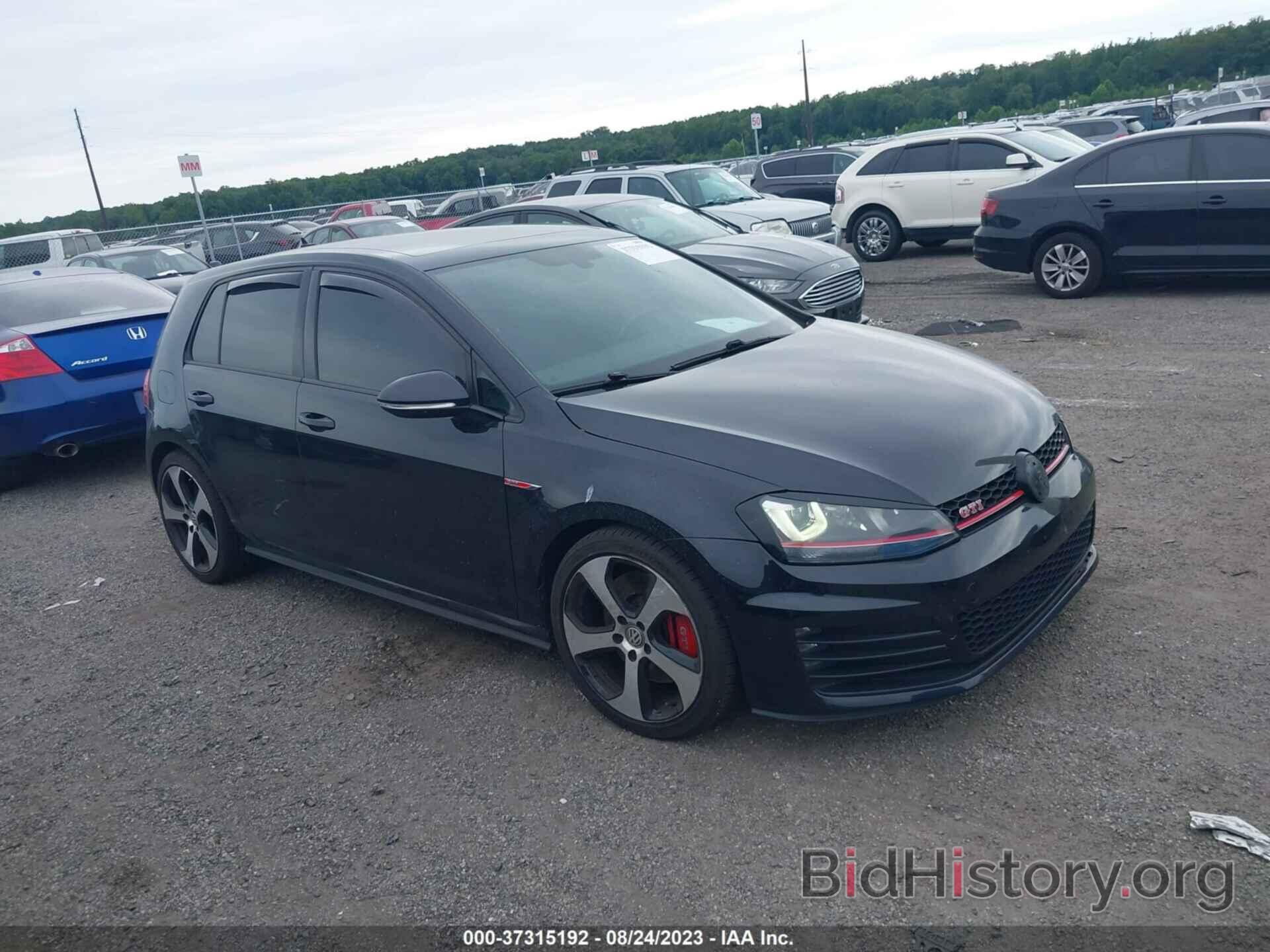 Photo 3VW447AU4HM074785 - VOLKSWAGEN GOLF GTI 2017