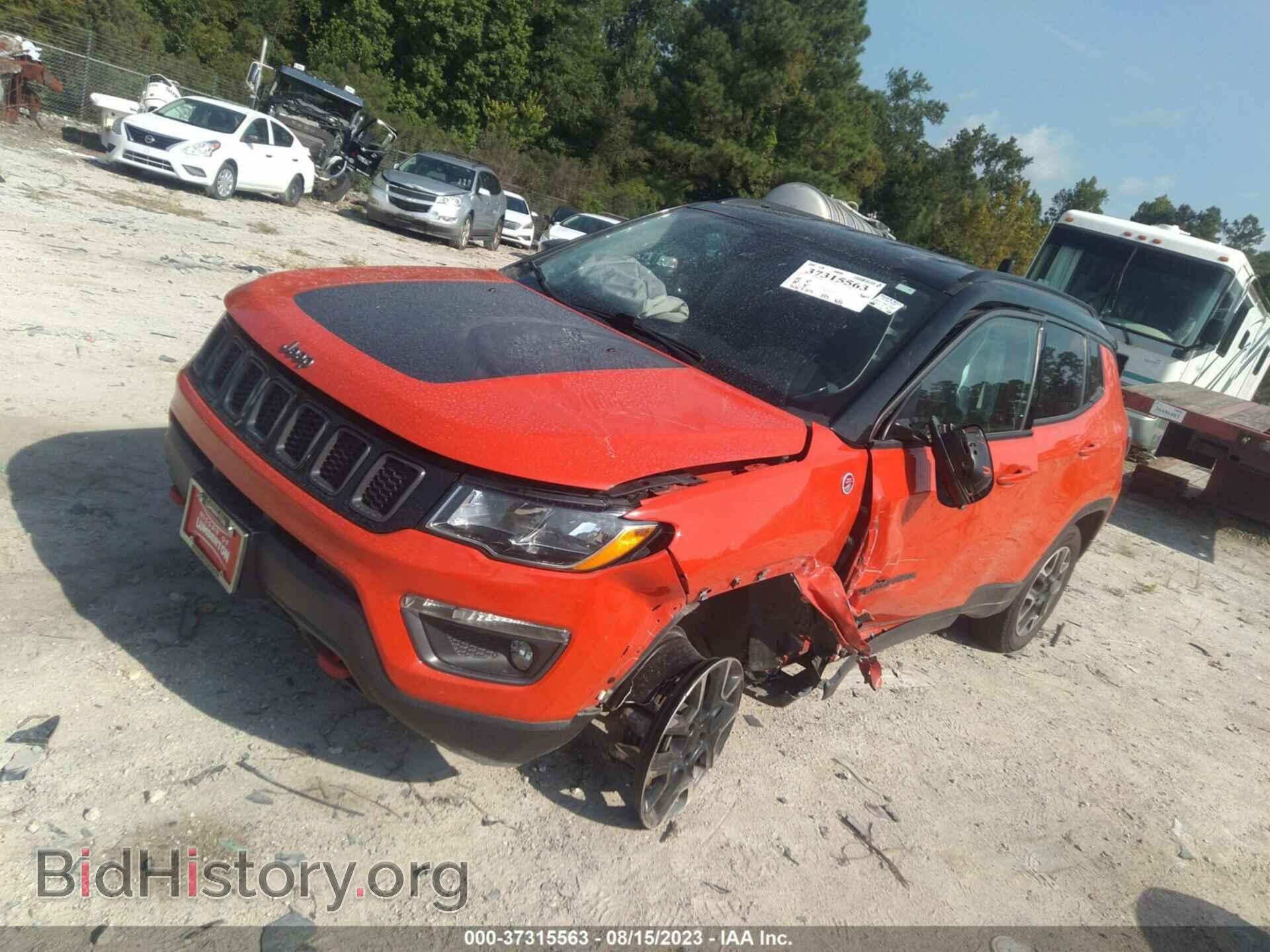2021 JEEP COMPASS - VIN: 3C4NJDDB2MT533045 - Фото 2