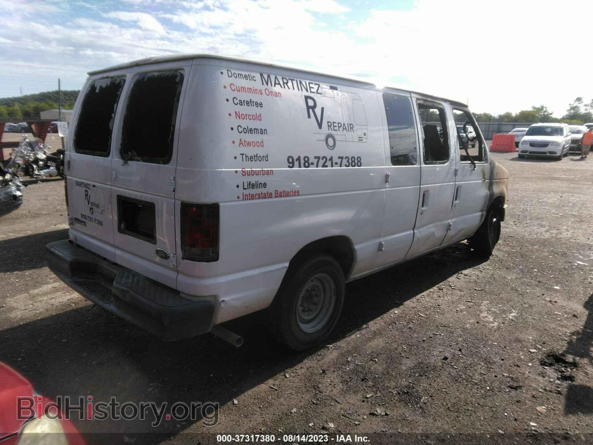 2008 FORD E-150 - VIN: 1FTNE14W48DA37083 - Фото 4
