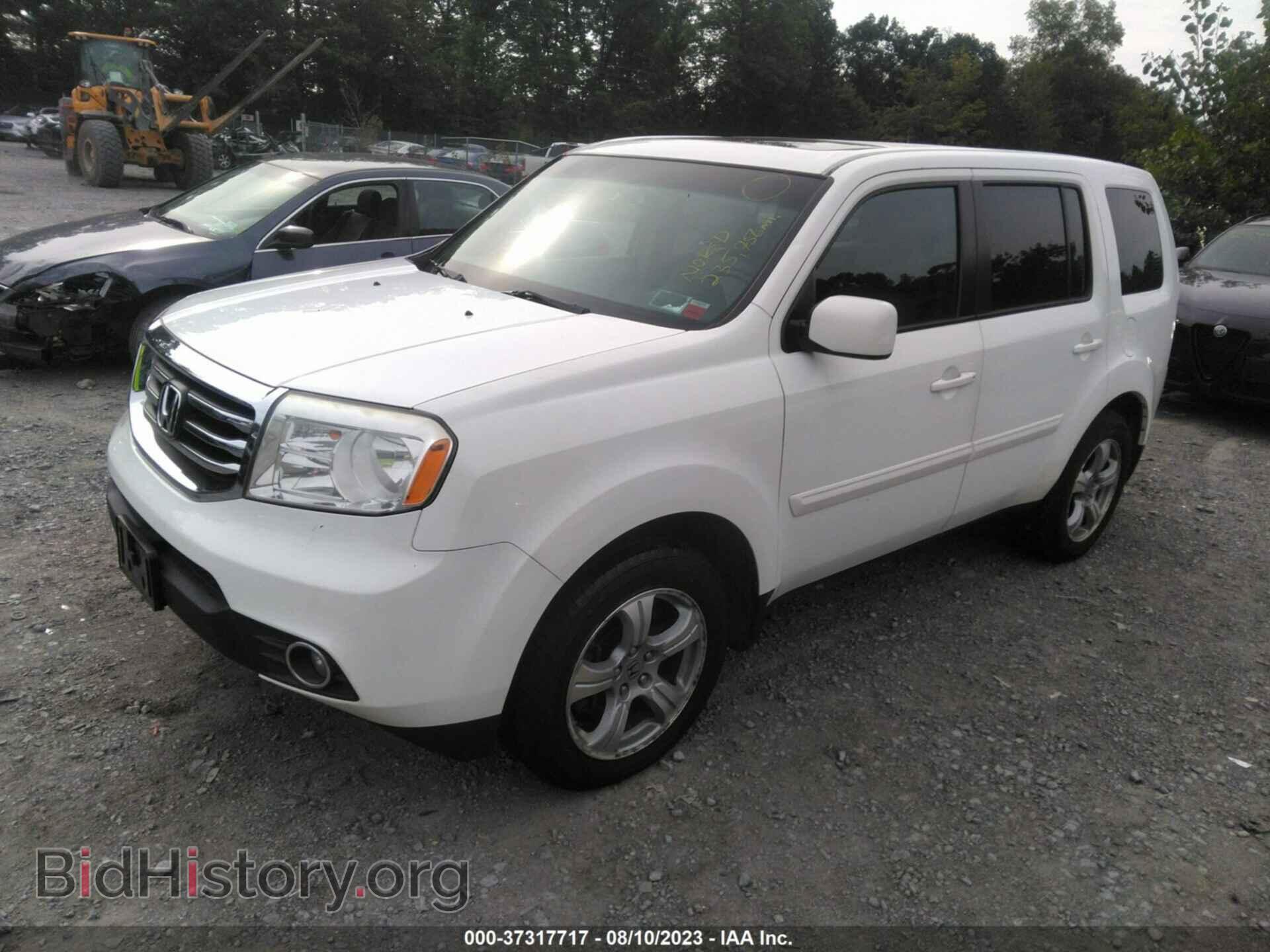 2013 HONDA PILOT - VIN: 5FNYF4H75DB007205 - Фото 2