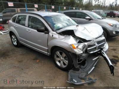 2010 Dodge CALIBER SXT, silver — VIN 1B3CB4HAXAD663518, IAAI