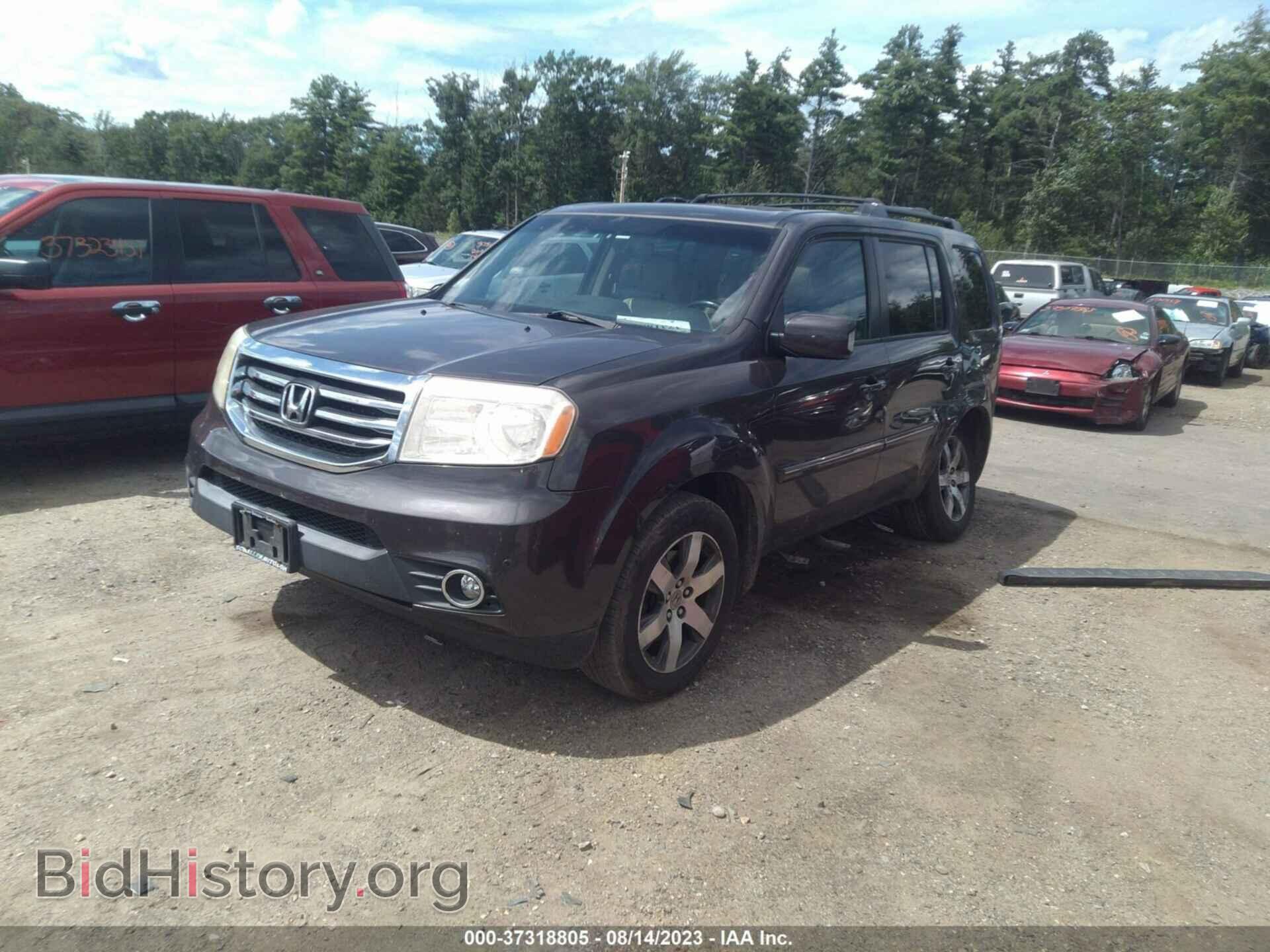 2012 HONDA PILOT - VIN: 5FNYF4H97CB036396 - Photo 2