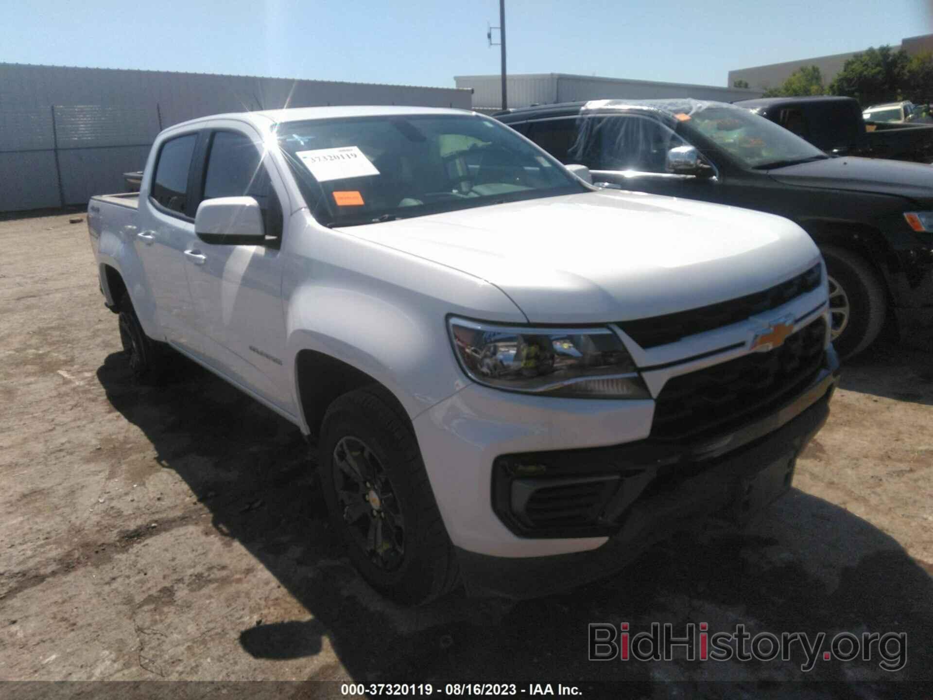 Photo 1GCGTCENXM1267349 - CHEVROLET COLORADO 2021