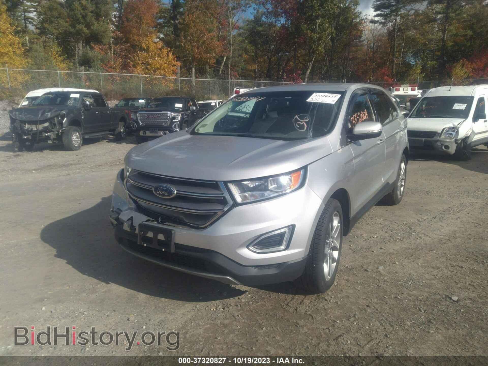 2015 FORD EDGE - VIN: 2FMTK4K80FBC28083 - Photo 2