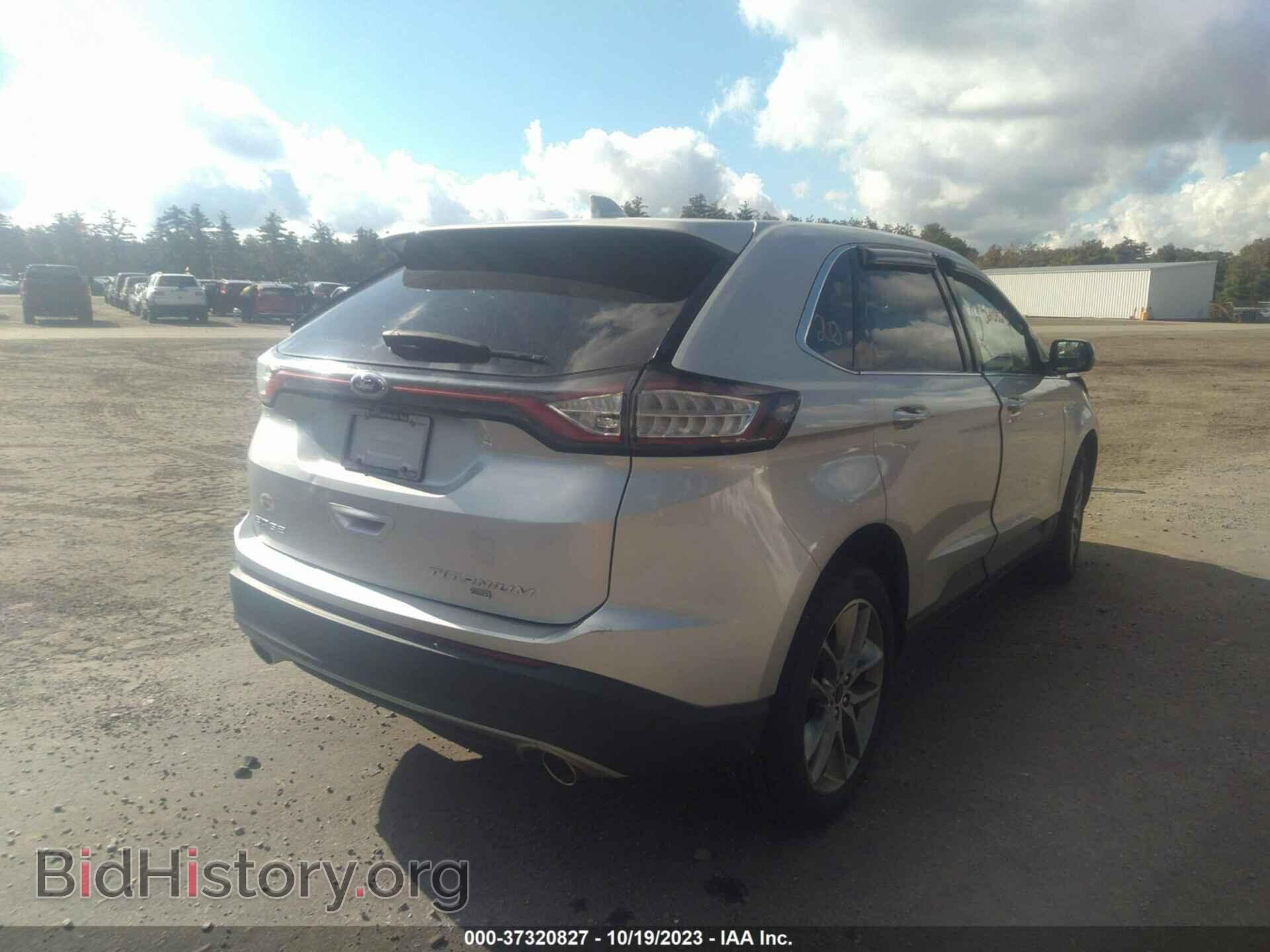 2015 FORD EDGE - VIN: 2FMTK4K80FBC28083 - Photo 4
