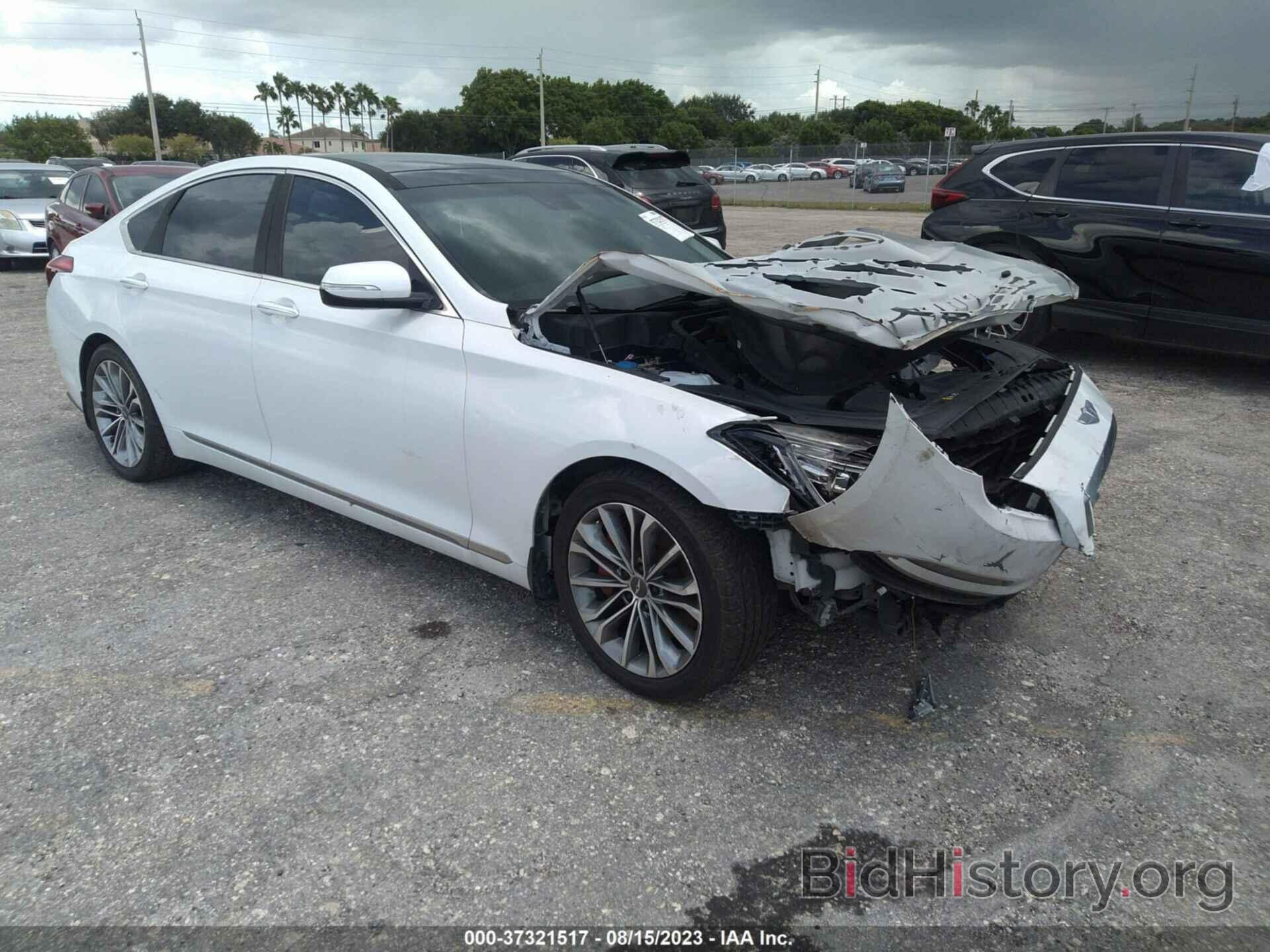 Photo KMHGN4JE0GU132496 - HYUNDAI GENESIS 2016