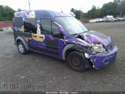 2012 Ford TRANSIT CONNECT XLT, purple — VIN NM0LS6BN9CT117739, IAAI