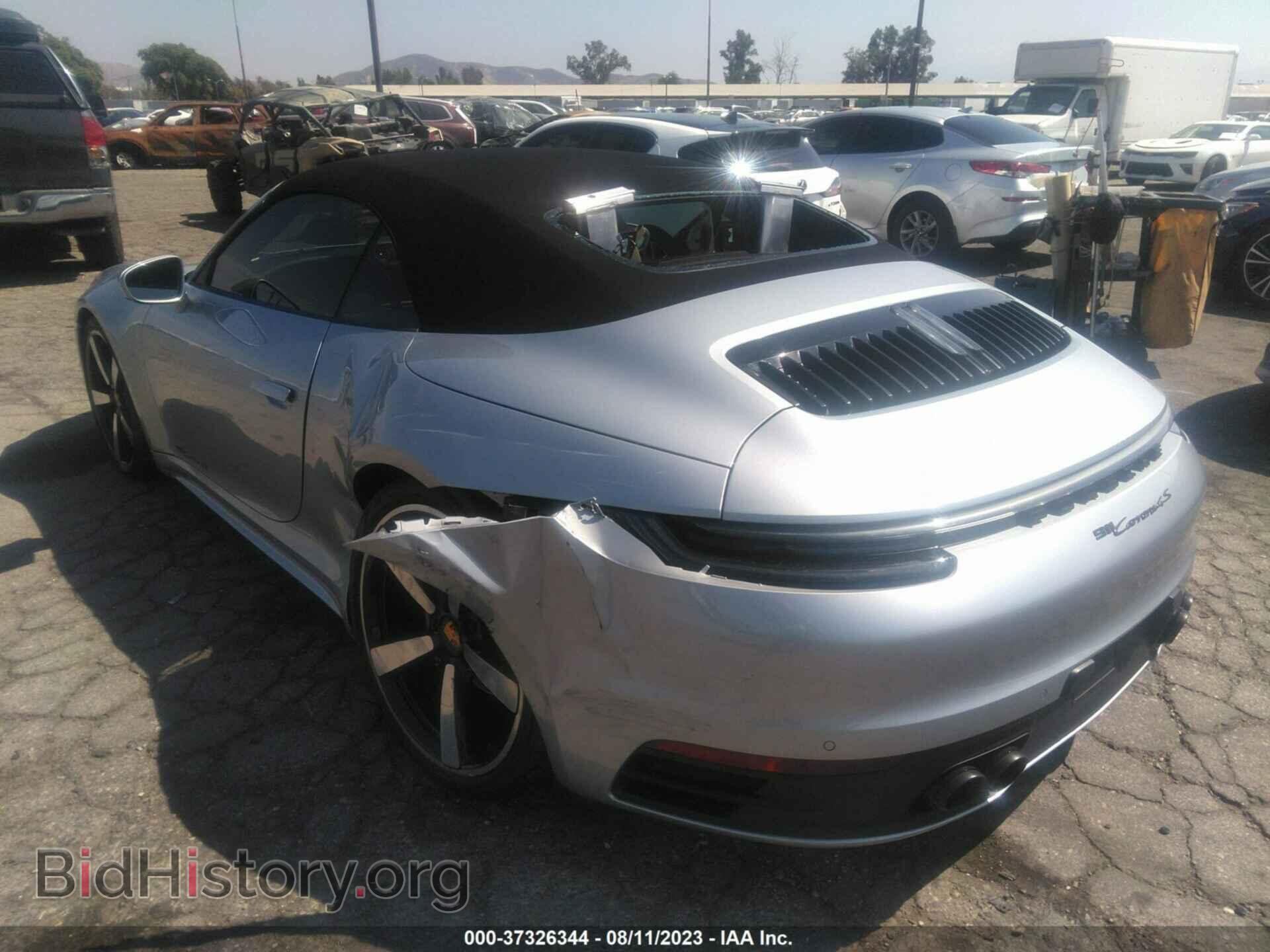 2021 PORSCHE 911 - VIN: WP0CA2A94MS239855 - Фото 3