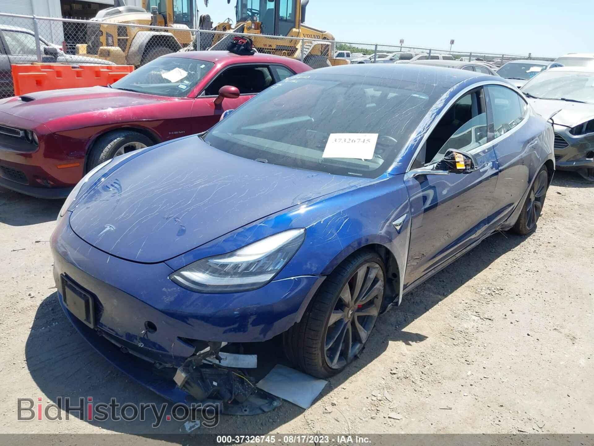 2020 TESLA MODEL 3 - VIN: 5YJ3E1EC4LF713948 - Фото 2