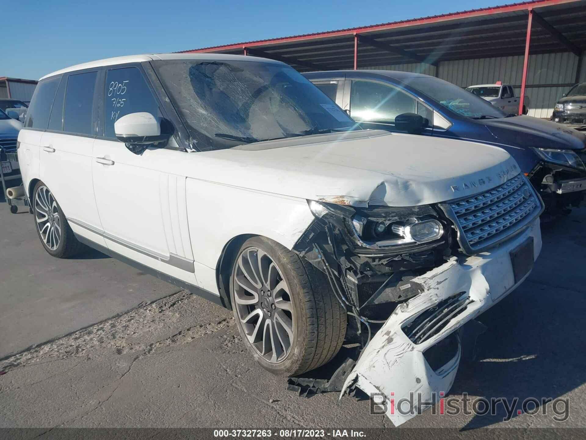 Фотография SALGV2EF1GA317470 - LAND ROVER RANGE ROVER 2016