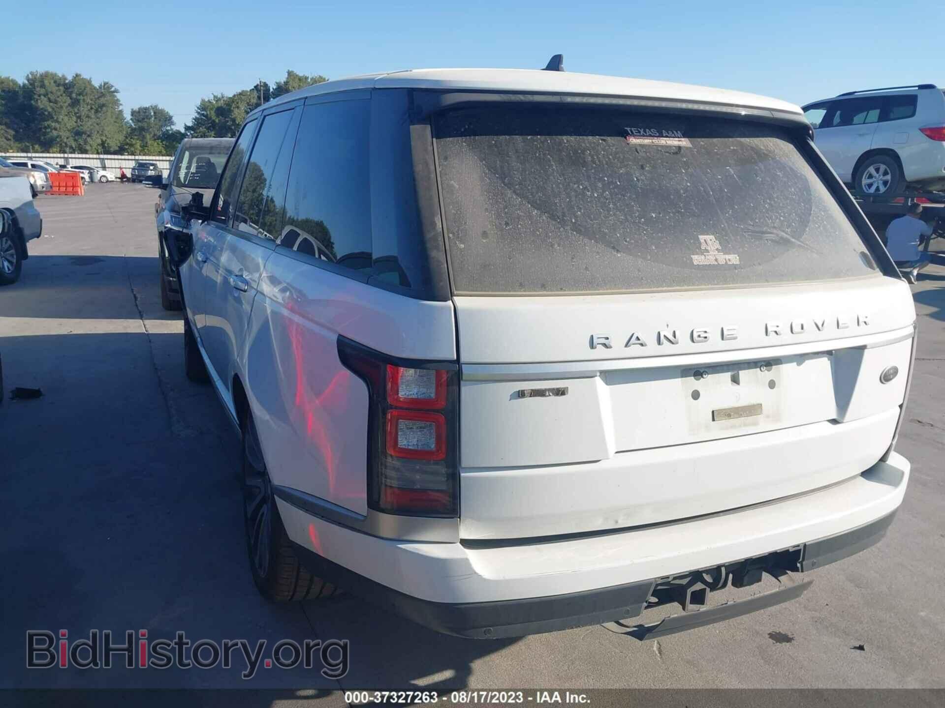 2016 LAND ROVER RANGE ROVER - VIN: SALGV2EF1GA317470 - Фото 3