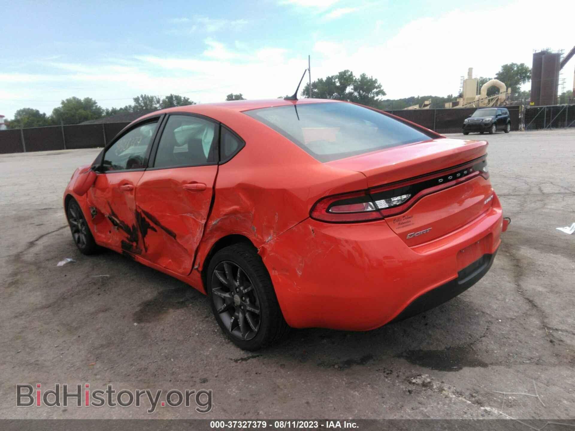 2016 DODGE DART - VIN: 1C3CDFFA0GD808490 - Фото 3
