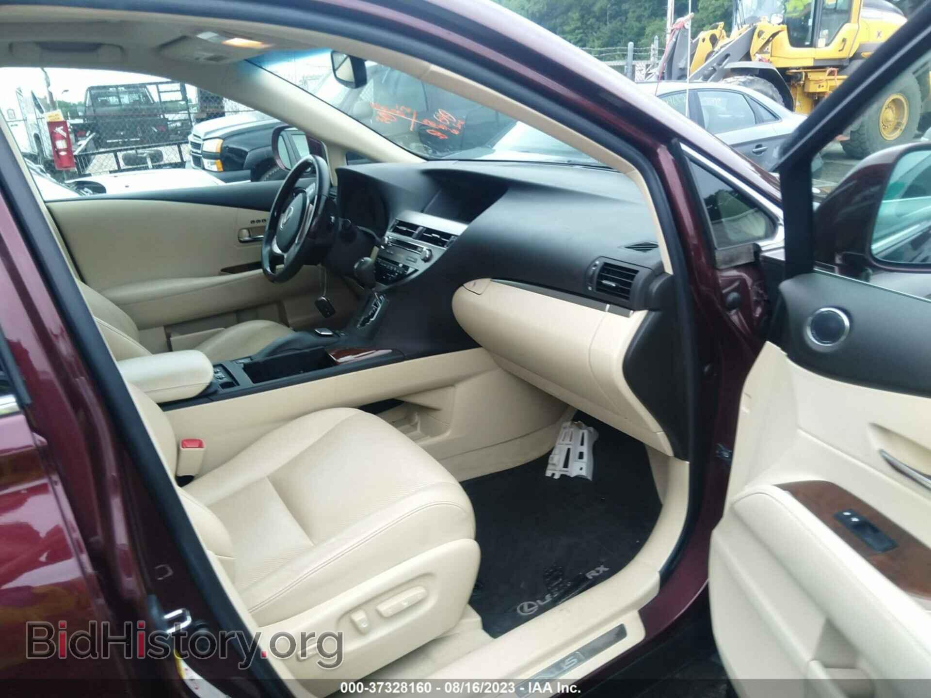 2013 LEXUS RX 350 - VIN: 2T2BK1BA8DC220265 - Фото 5
