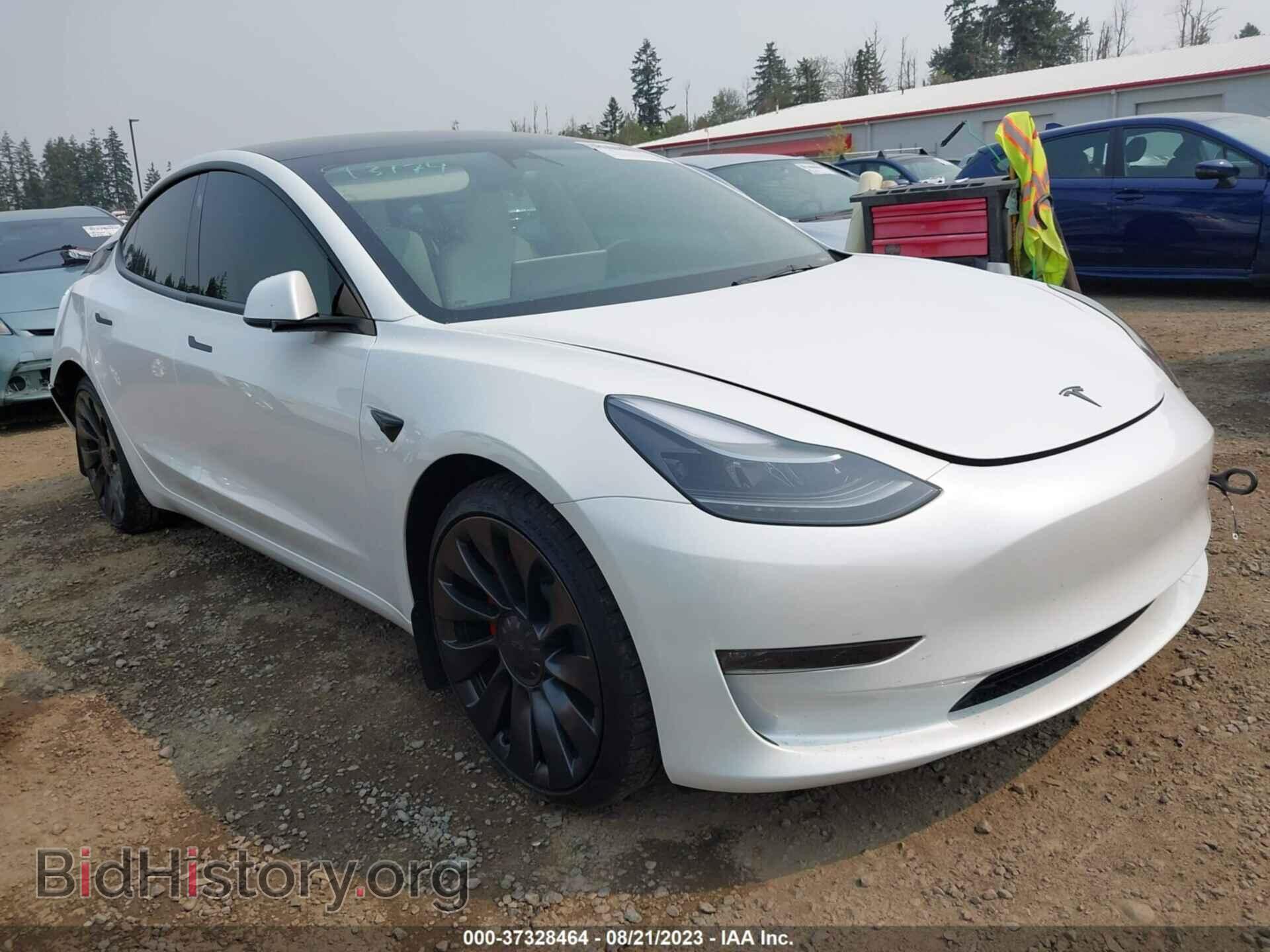 Фотография 5YJ3E1EC7PF552128 - TESLA MODEL 3 2023