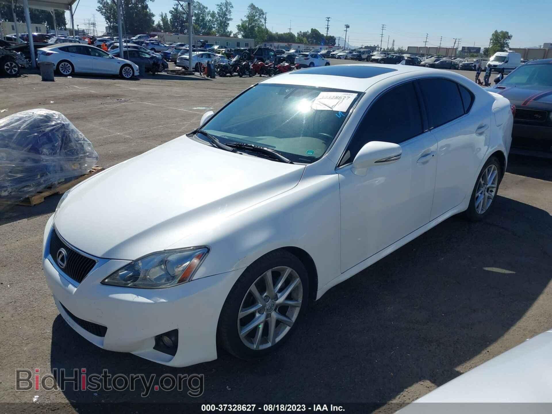 2012 LEXUS IS 250 - VIN: JTHBF5C20C5165909 - Фото 2
