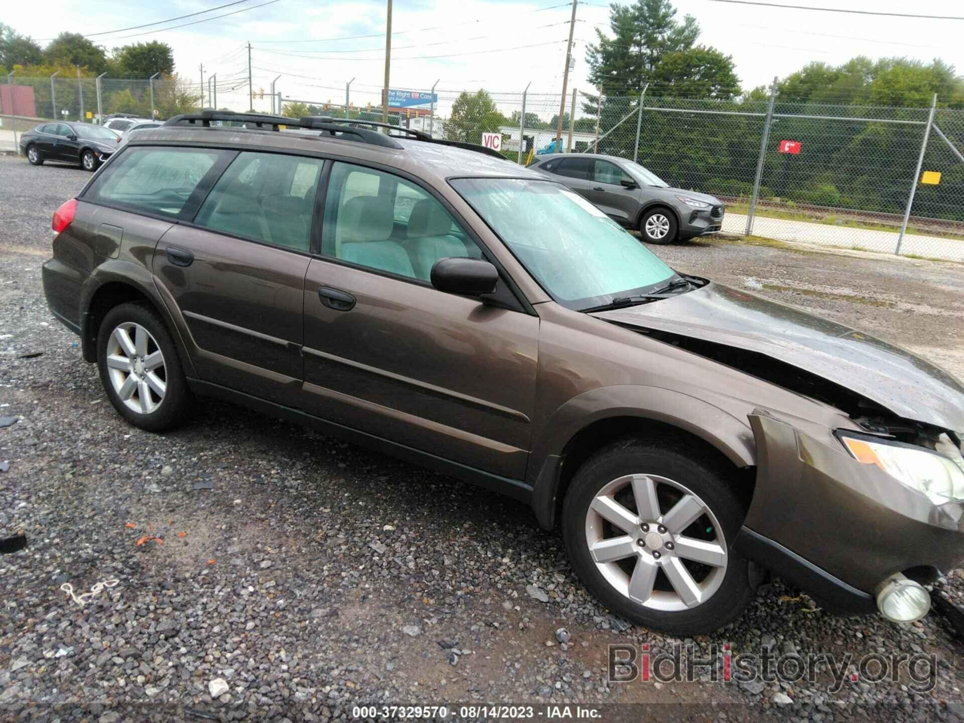 Photo 4S4BP61C497331809 - SUBARU OUTBACK 2009