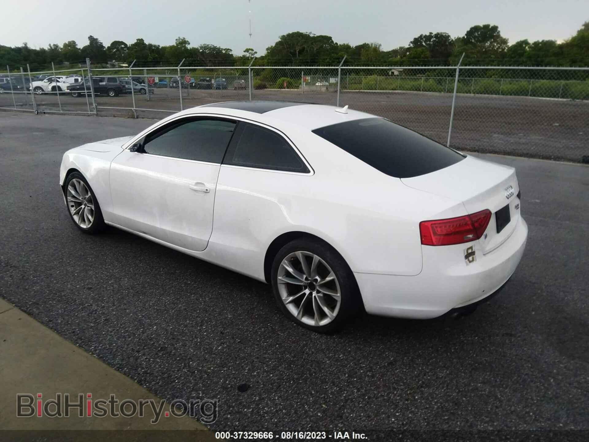 2013 AUDI A5 - VIN: WAUCFAFR4DA008185 - Photo 3