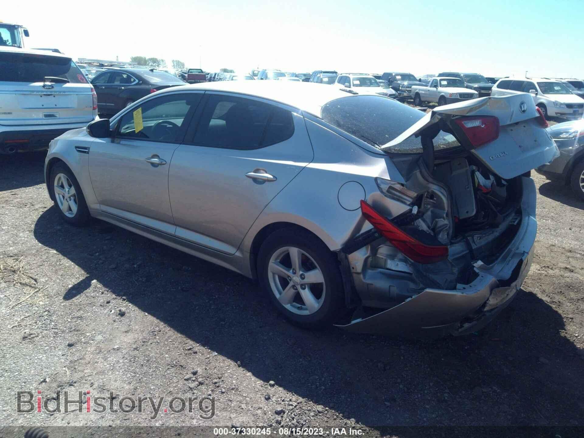 2015 KIA OPTIMA - VIN: KNAGM4A77F5547751 - Photo 3