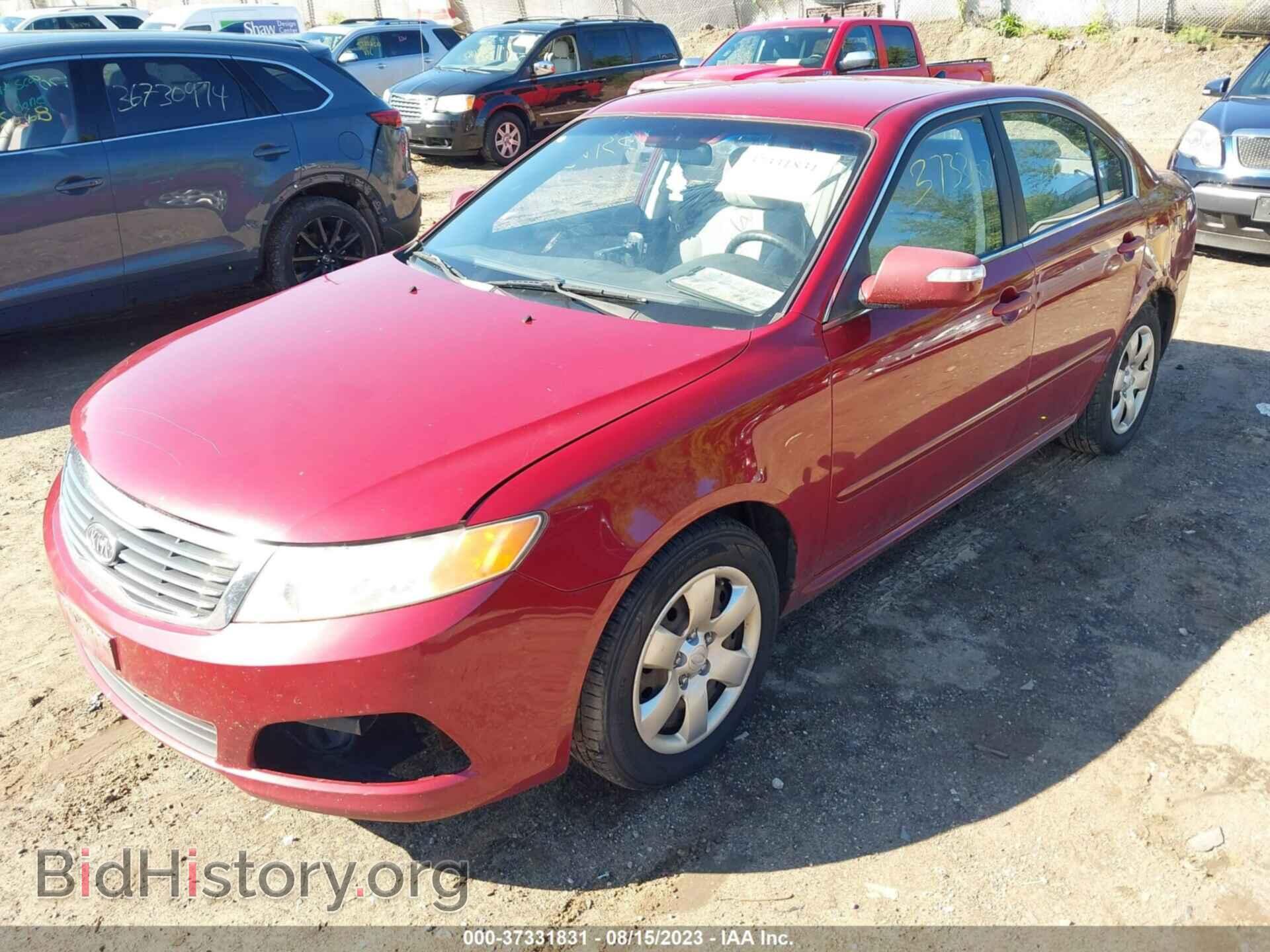 2009 KIA OPTIMA - VIN: KNAGE228195306488 - Фото 2