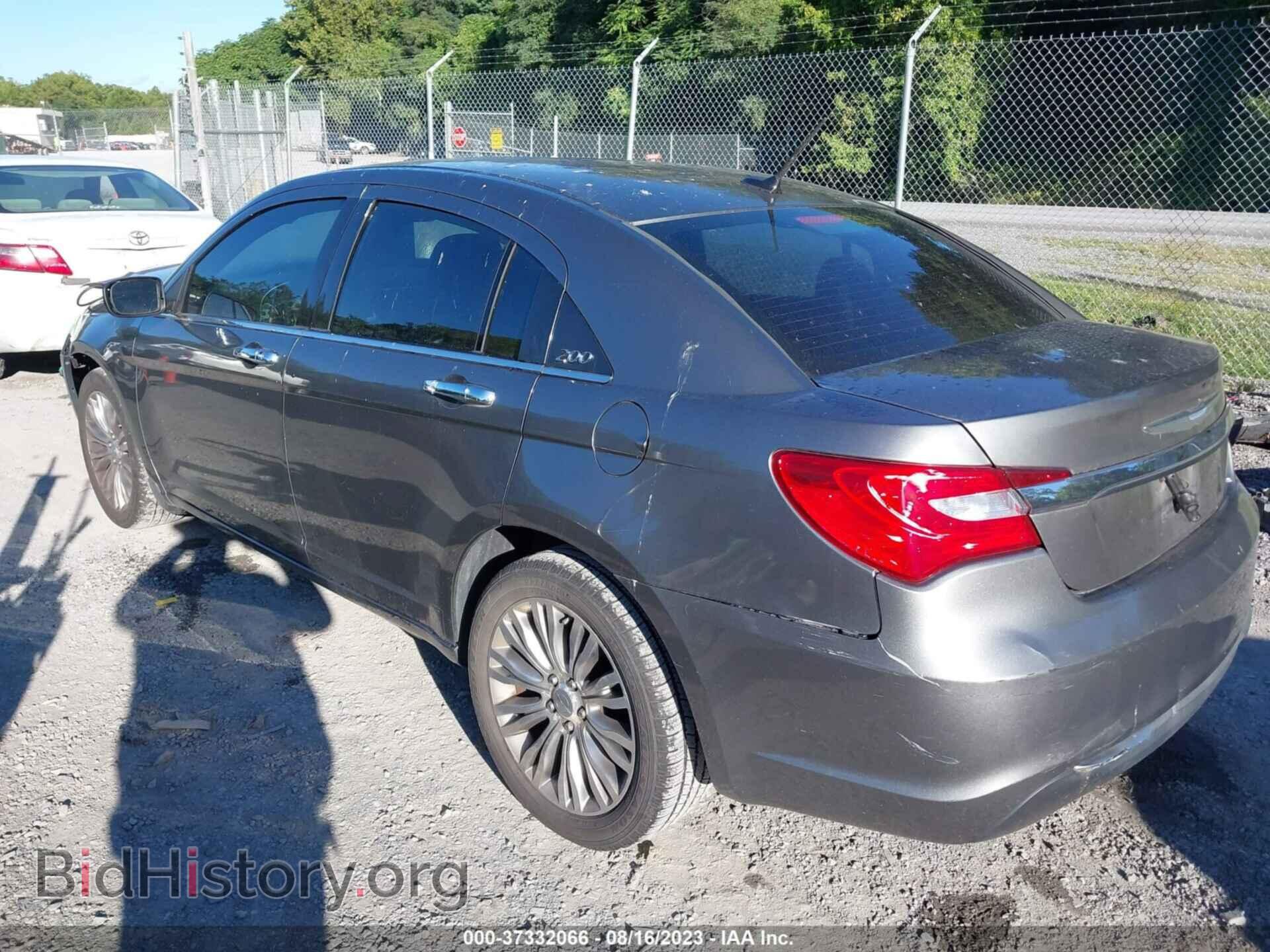 2012 CHRYSLER 200 - VIN: 1C3CCBCB0CN241839 - Фото 3
