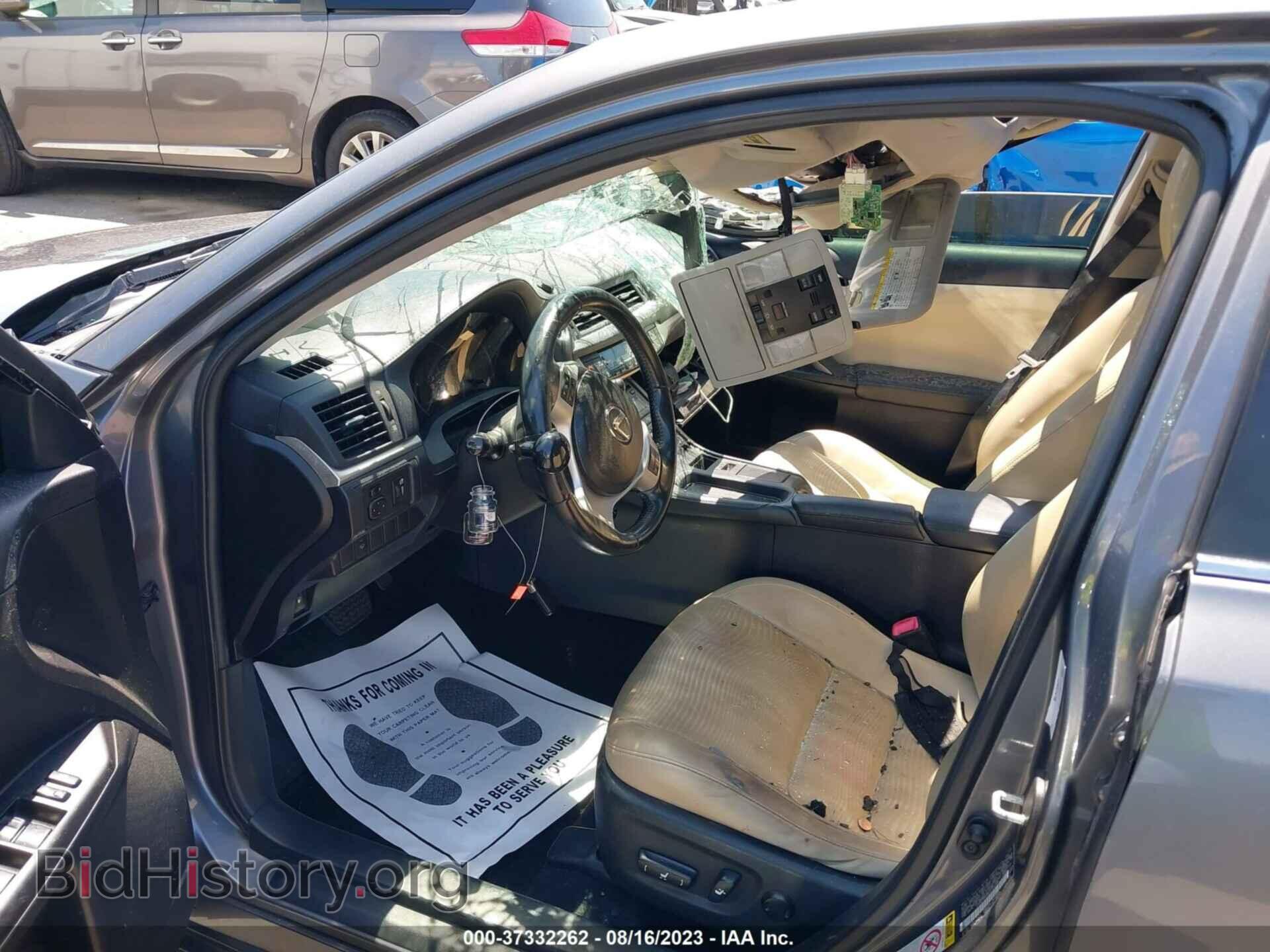 2013 LEXUS CT 200H - VIN: JTHKD5BH8D2157295 - Фото 5