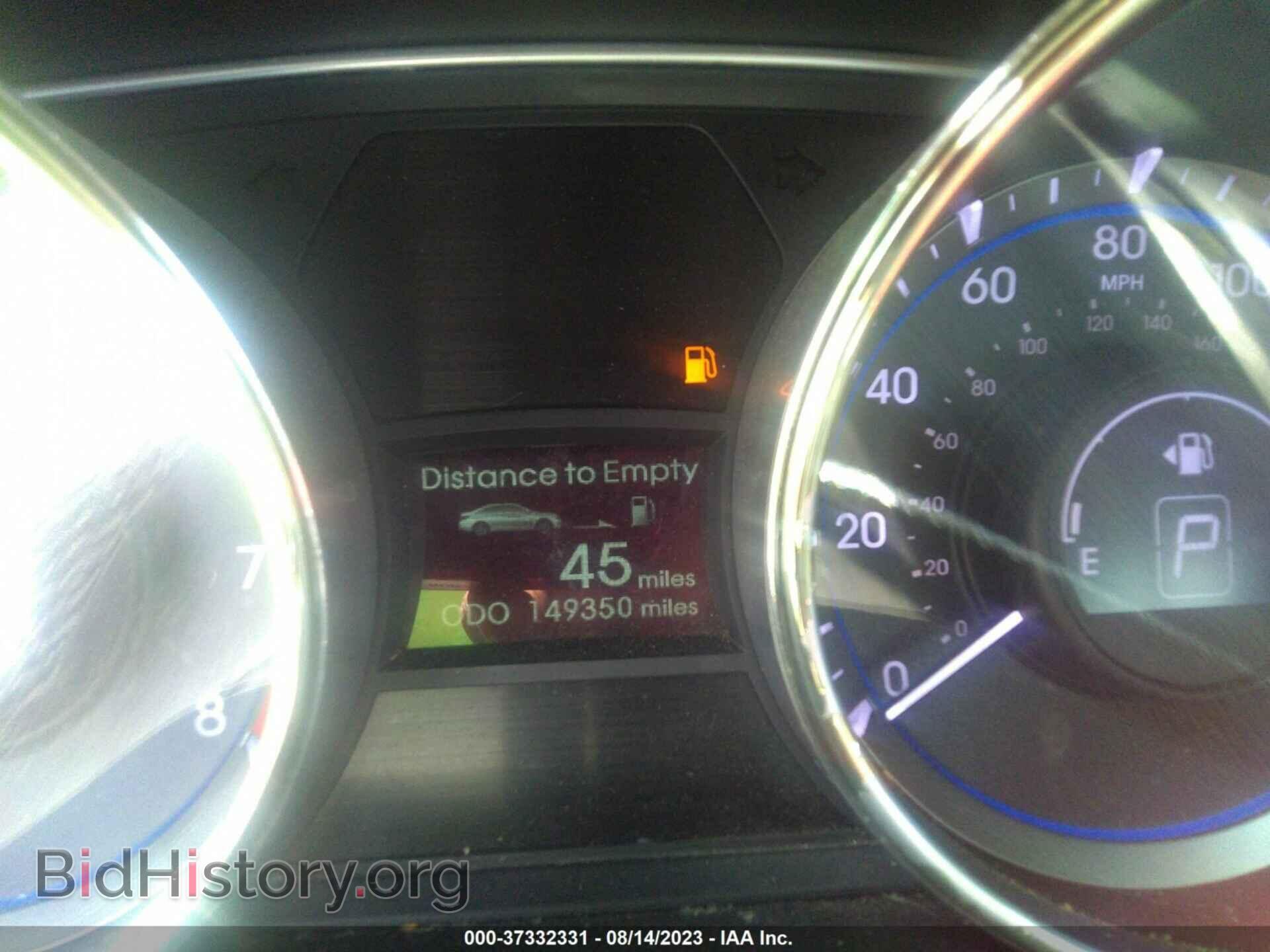 2012 HYUNDAI SONATA - VIN: 5NPEB4AC6CH319202 - Фото 7