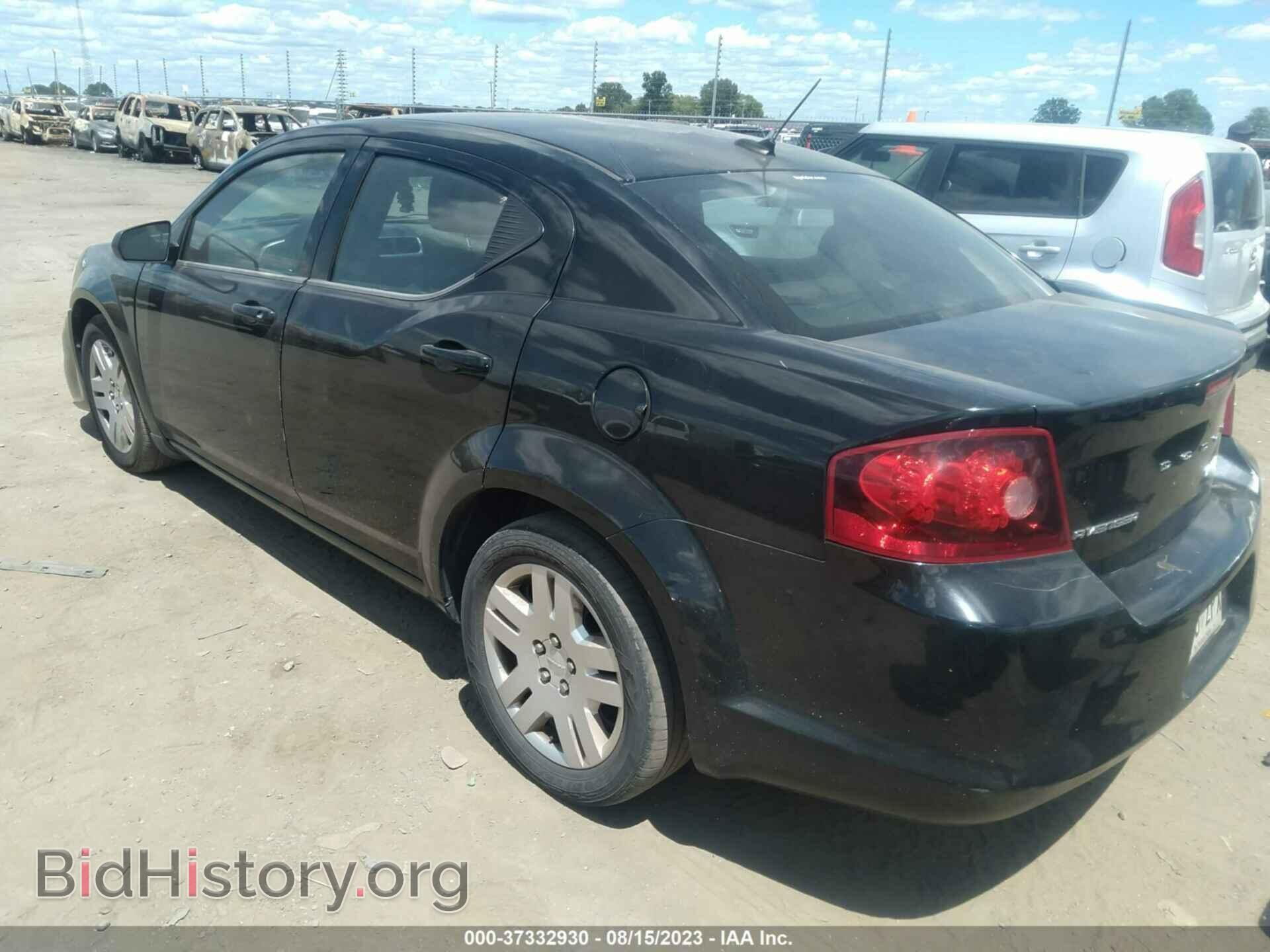 2013 DODGE AVENGER - VIN: 1C3CDZAB9DN702773 - Фото 3