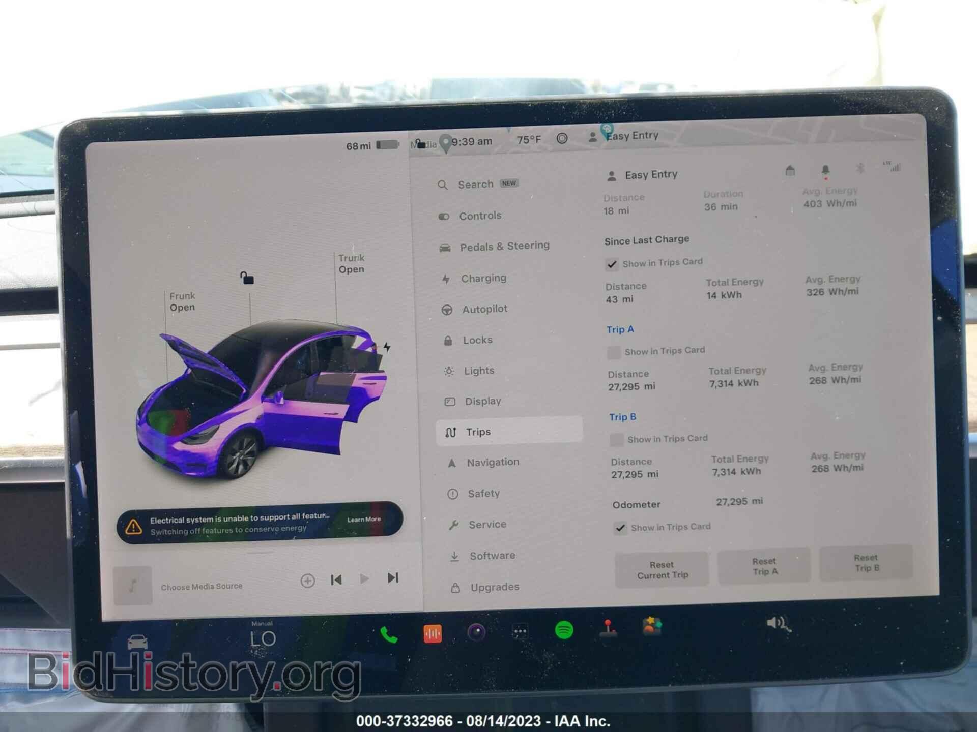 2021 TESLA MODEL Y - VIN: 5YJYGAEE4MF274575 - Фото 7