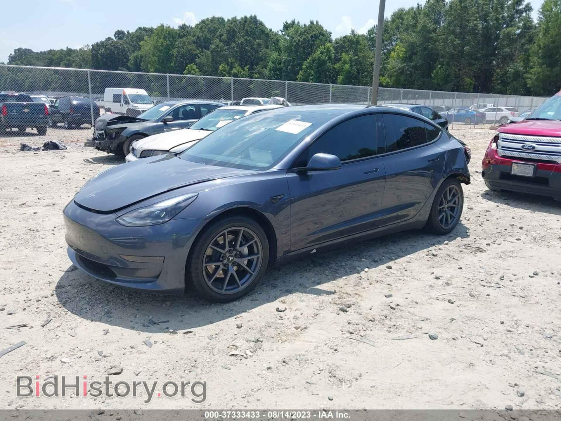 2021 TESLA MODEL 3 - VIN: 5YJ3E1EA2MF908432 - Фото 2