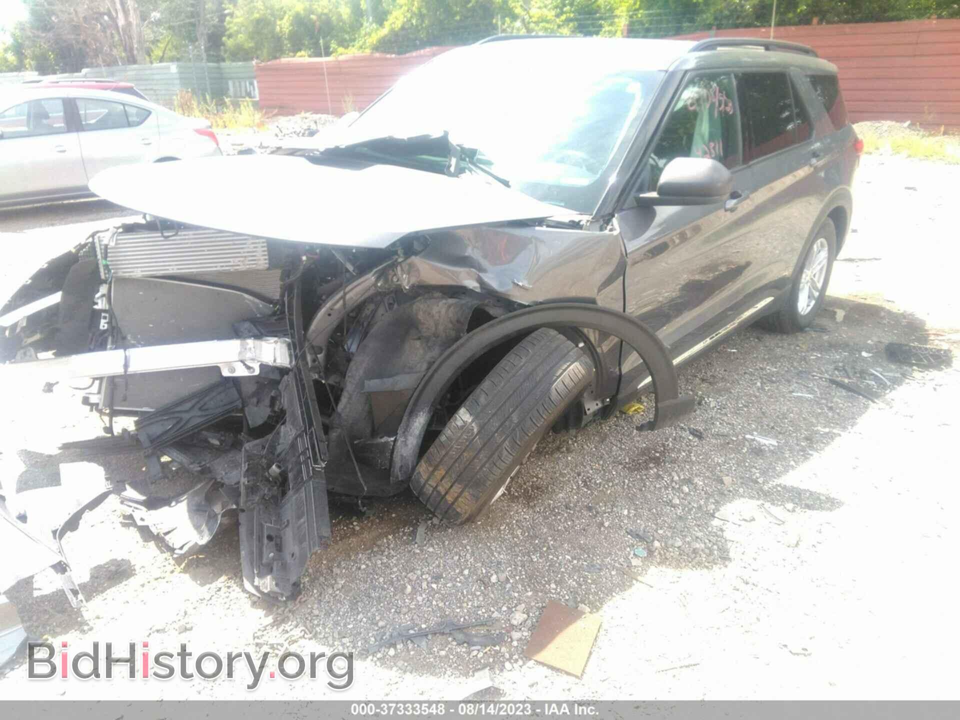 2021 FORD EXPLORER - VIN: 1FMSK8DH3MGC42811 - Фото 2