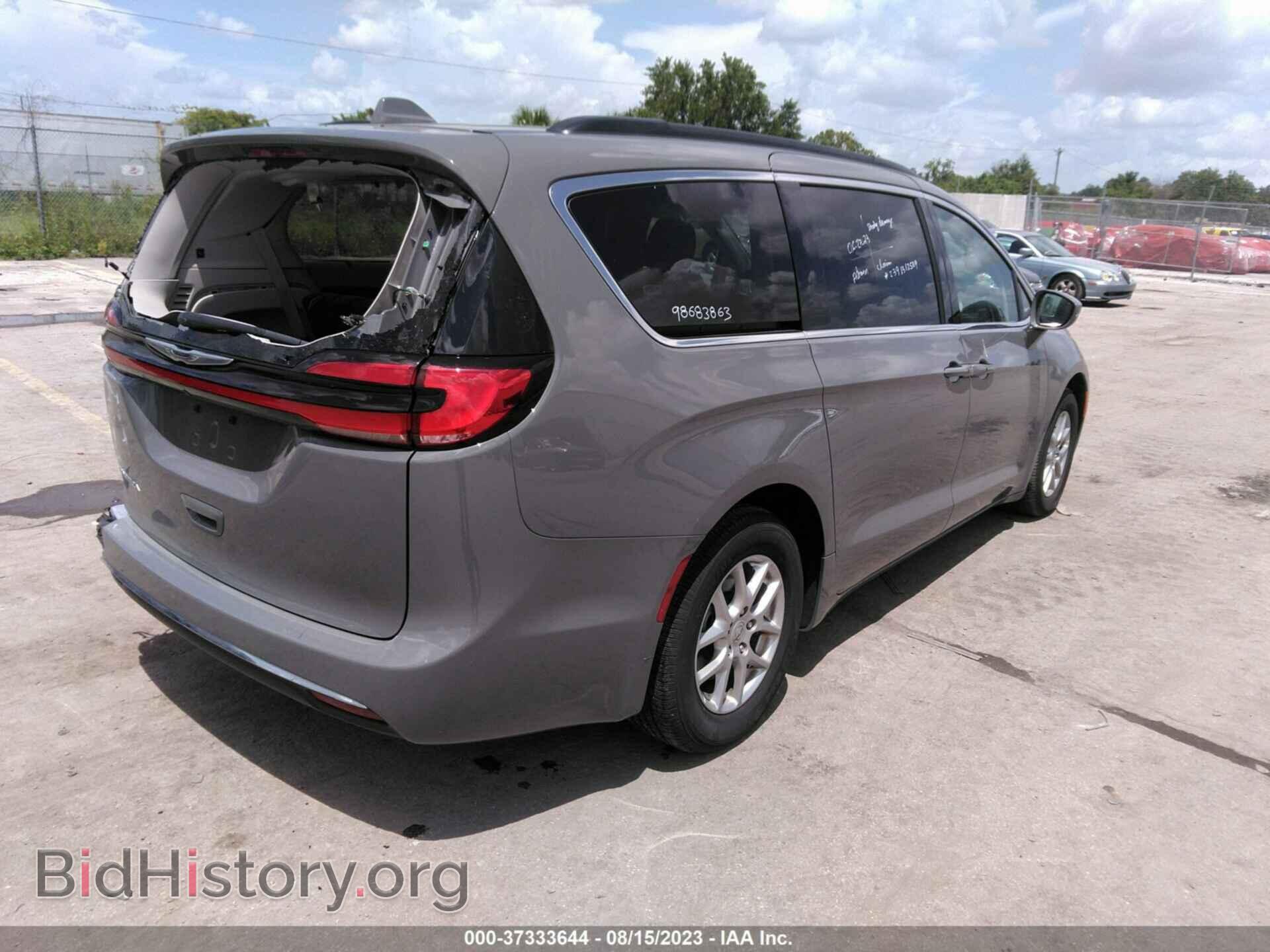 2022 CHRYSLER PACIFICA - VIN: 2C4RC1BG5NR168616 - Фото 4